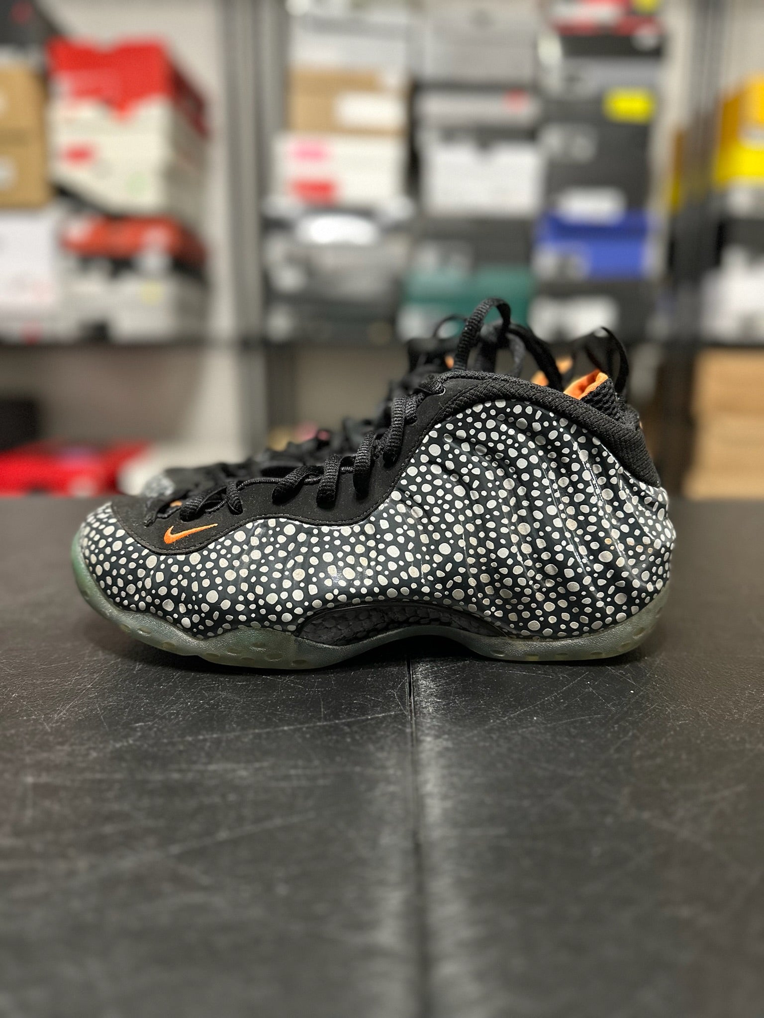 Size 10 - Foamposite 1 Safari