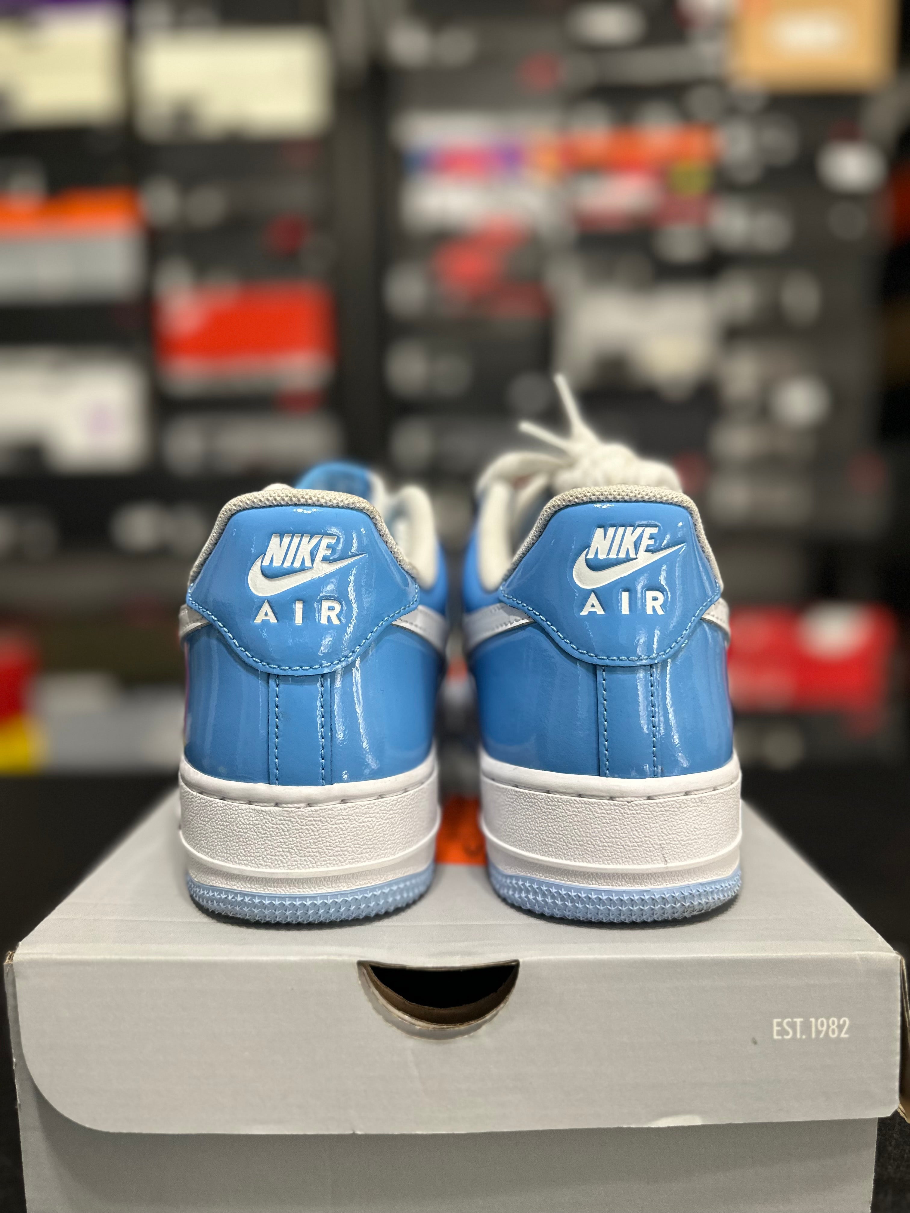 Size 10.5 - AF1 blue patent