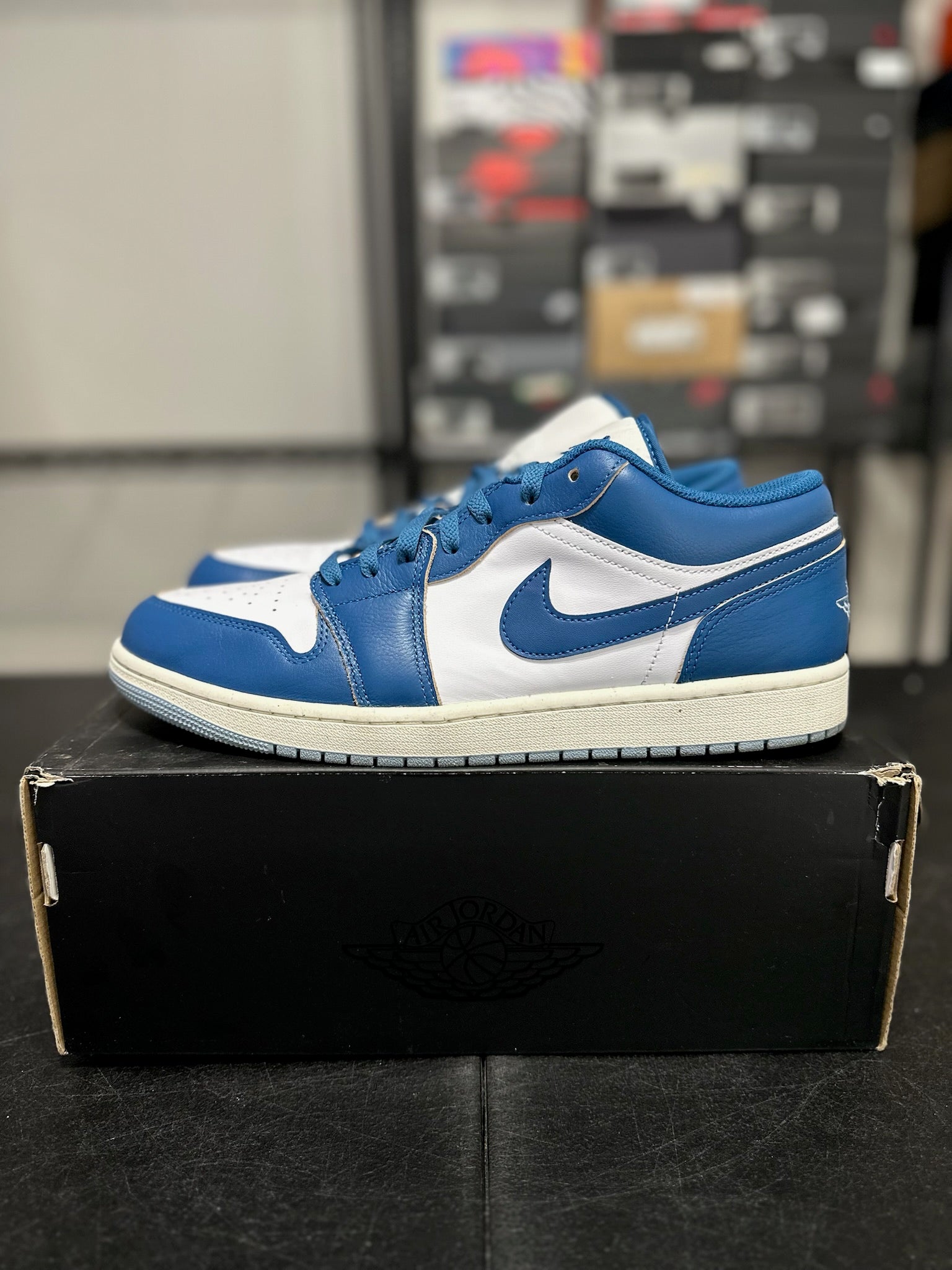Size 13 - J1 Industrial Blue