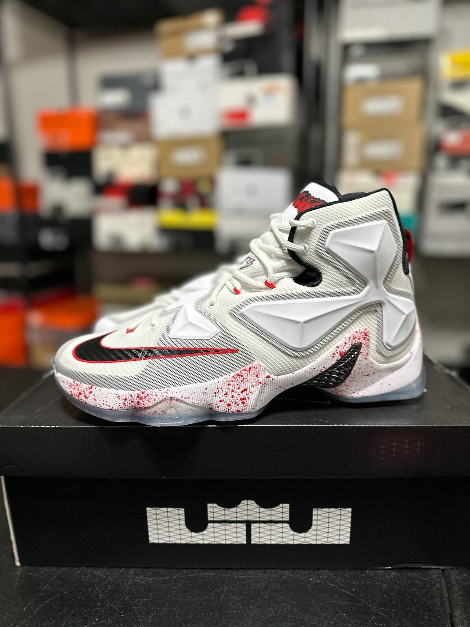 Size 12 - LeBron 13 Friday the 13th DS