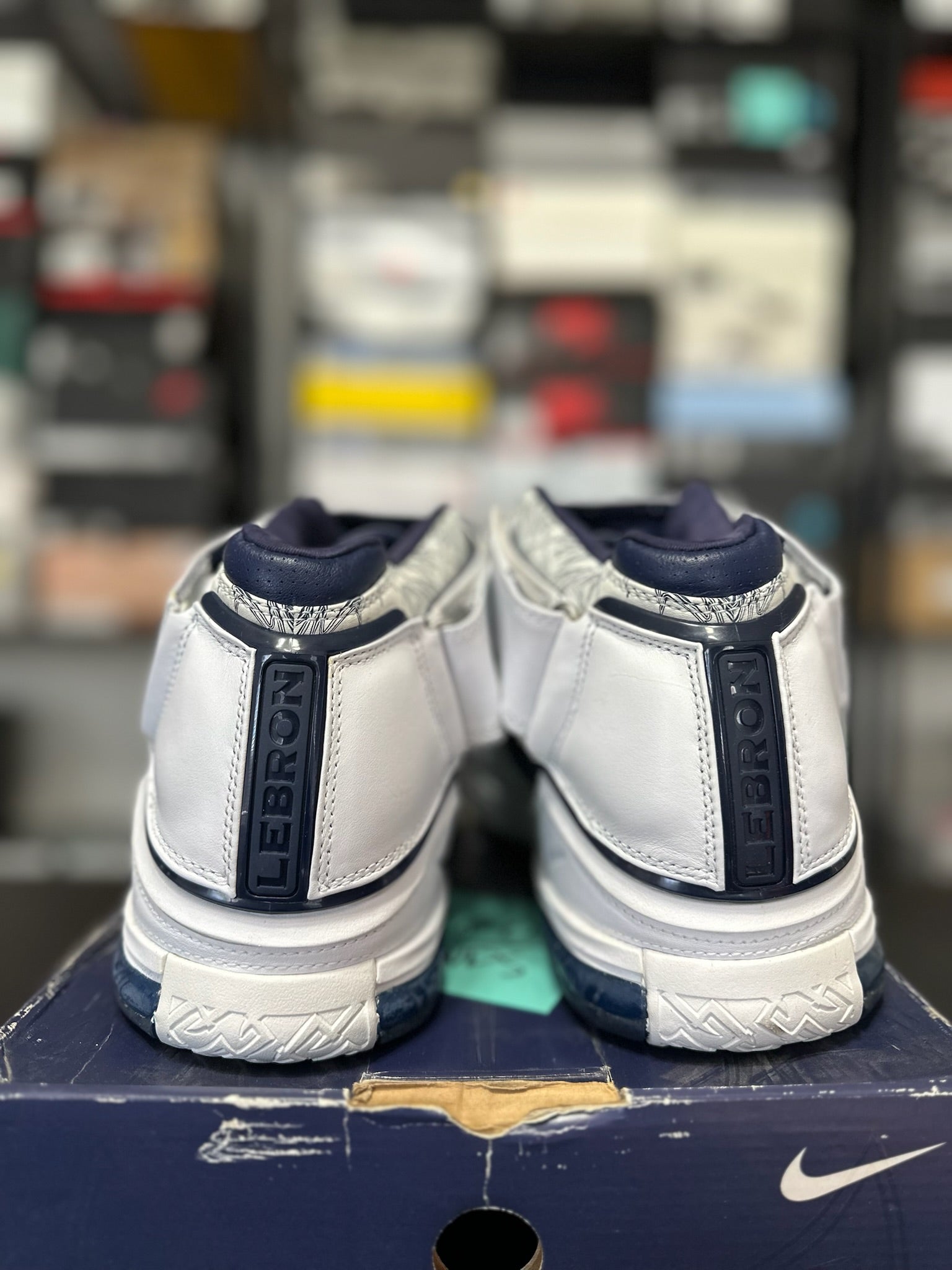 Size 13 - LeBron Zoom 2 Midnight Navy