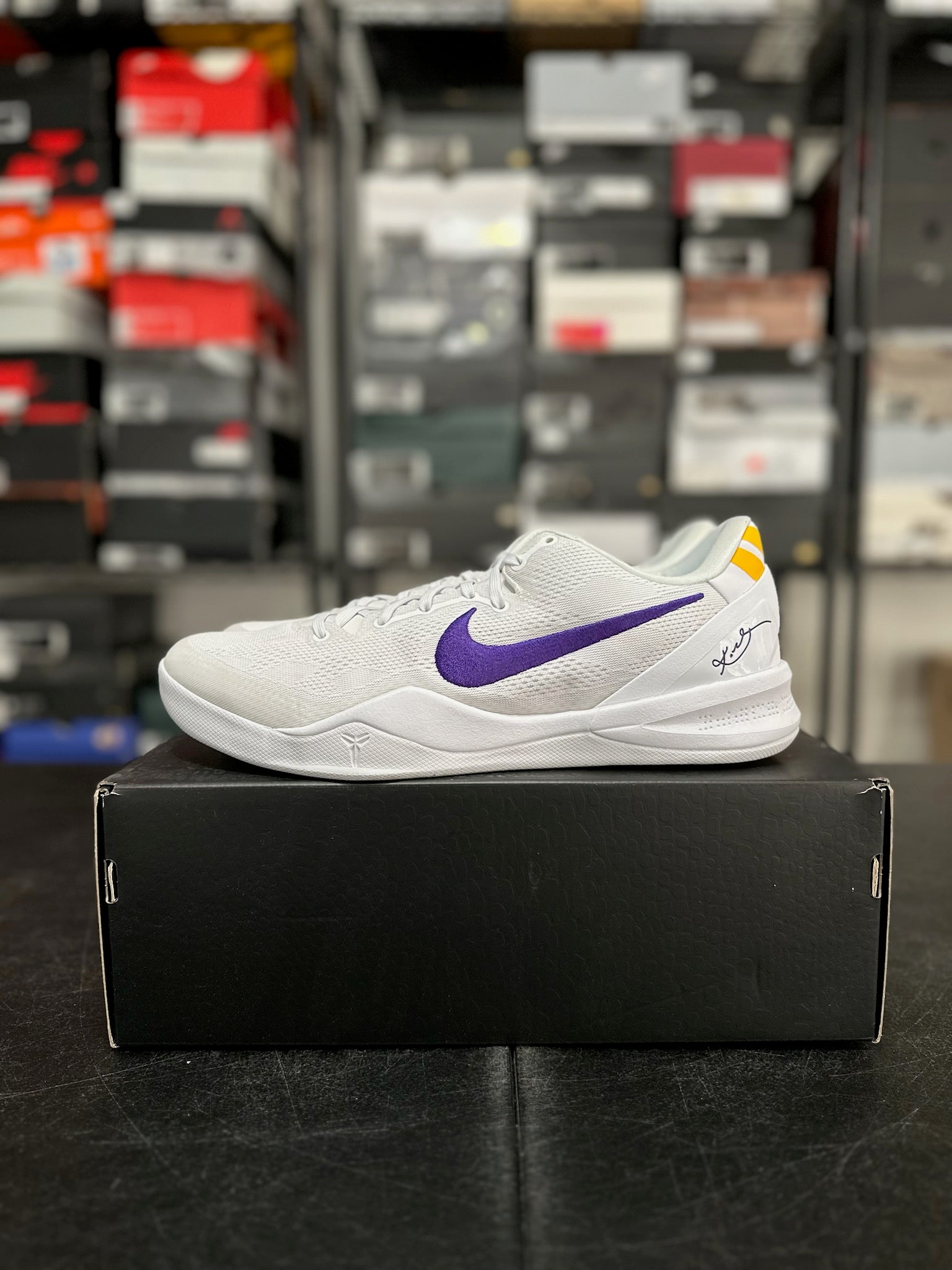Size 13 - Kobe 8 Protro Lakers Home