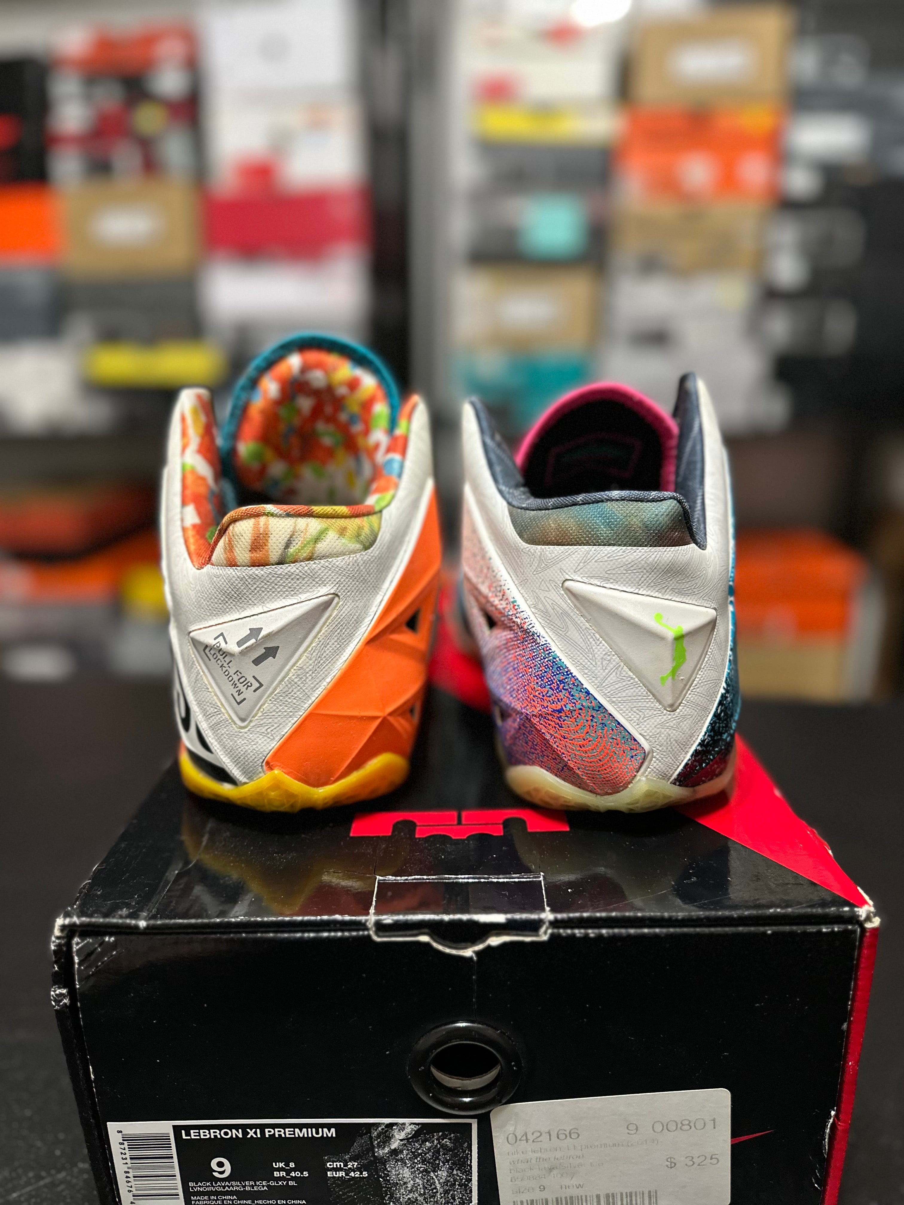 Size 9 - LeBron 11 what the