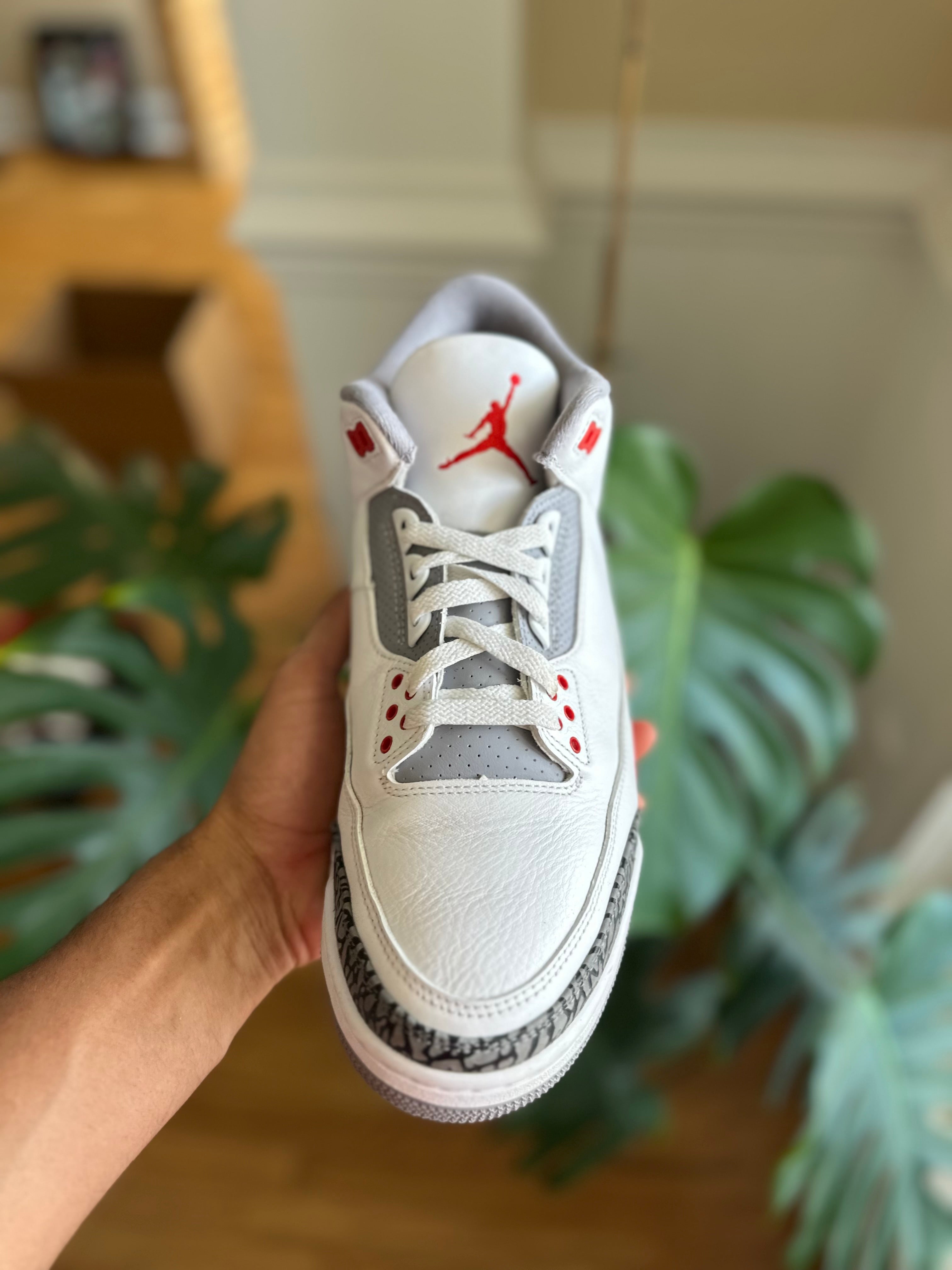 Size 11.5 - J3 fire red
