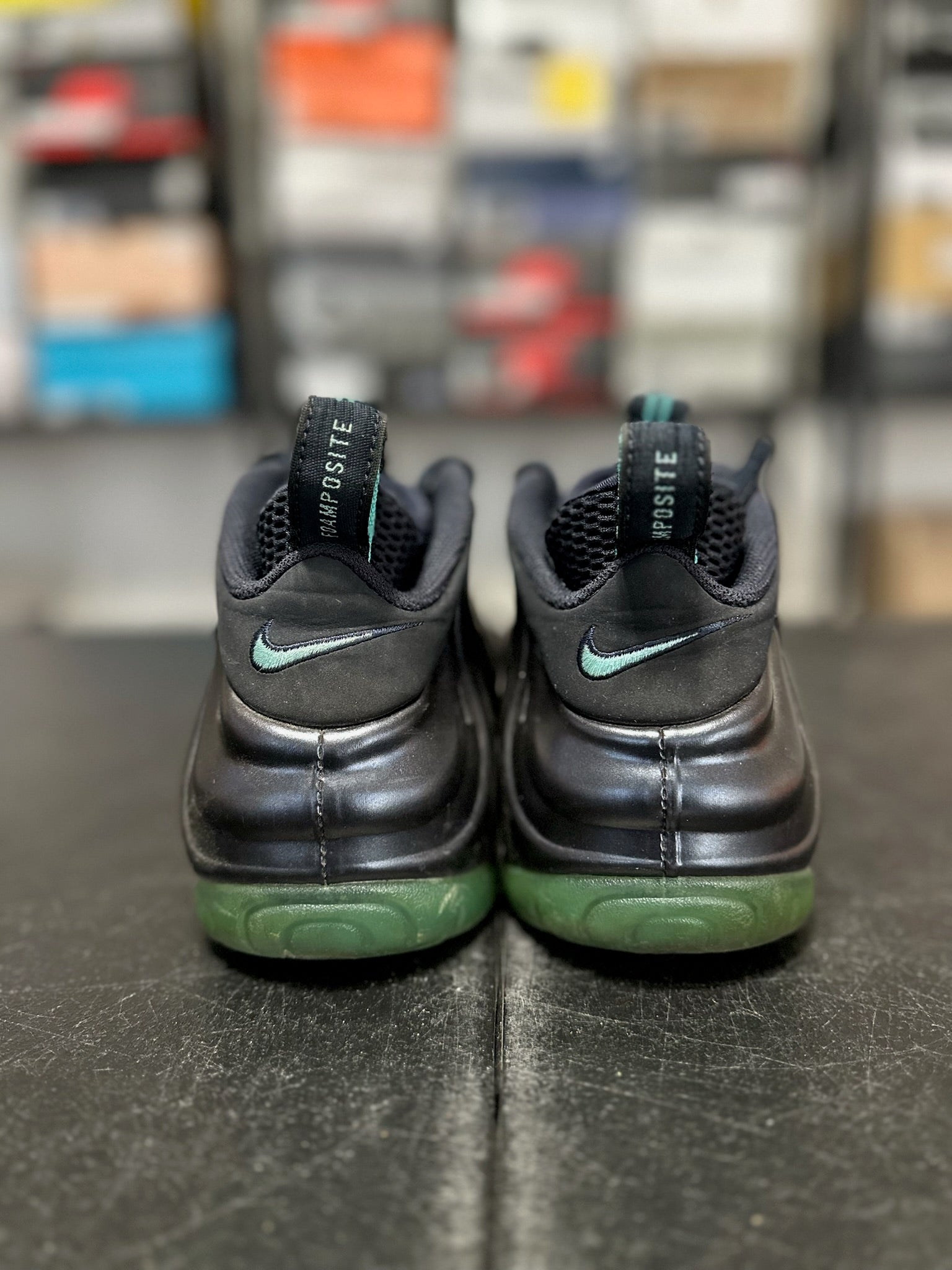 Size 10 - Foamposite Pro Dark Obsidian