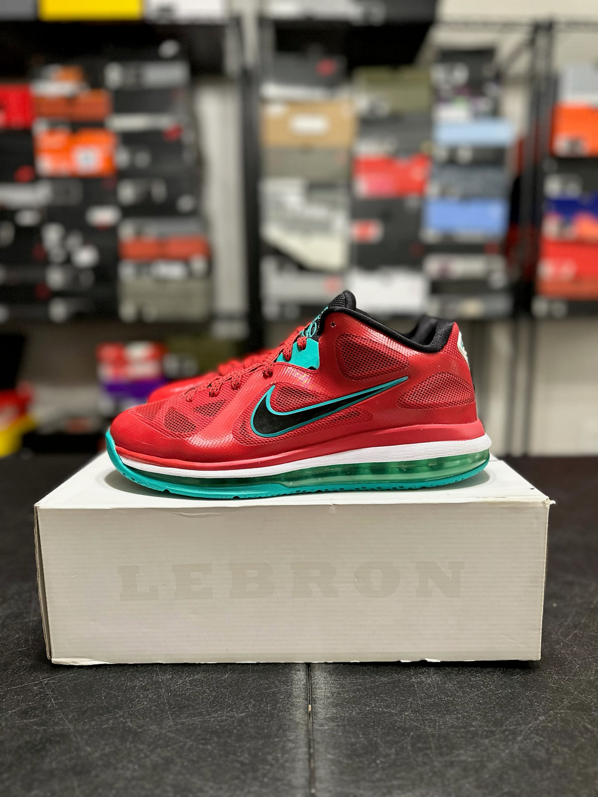 Size 9 - LeBron 9 low Liverpool