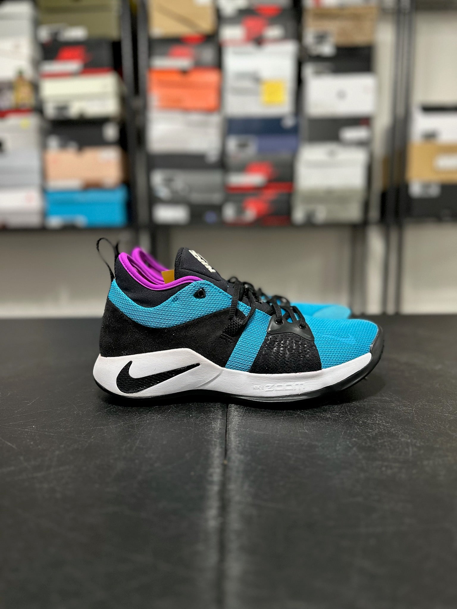 Size 9.5 - Nike PG 2 Blue Lagoon