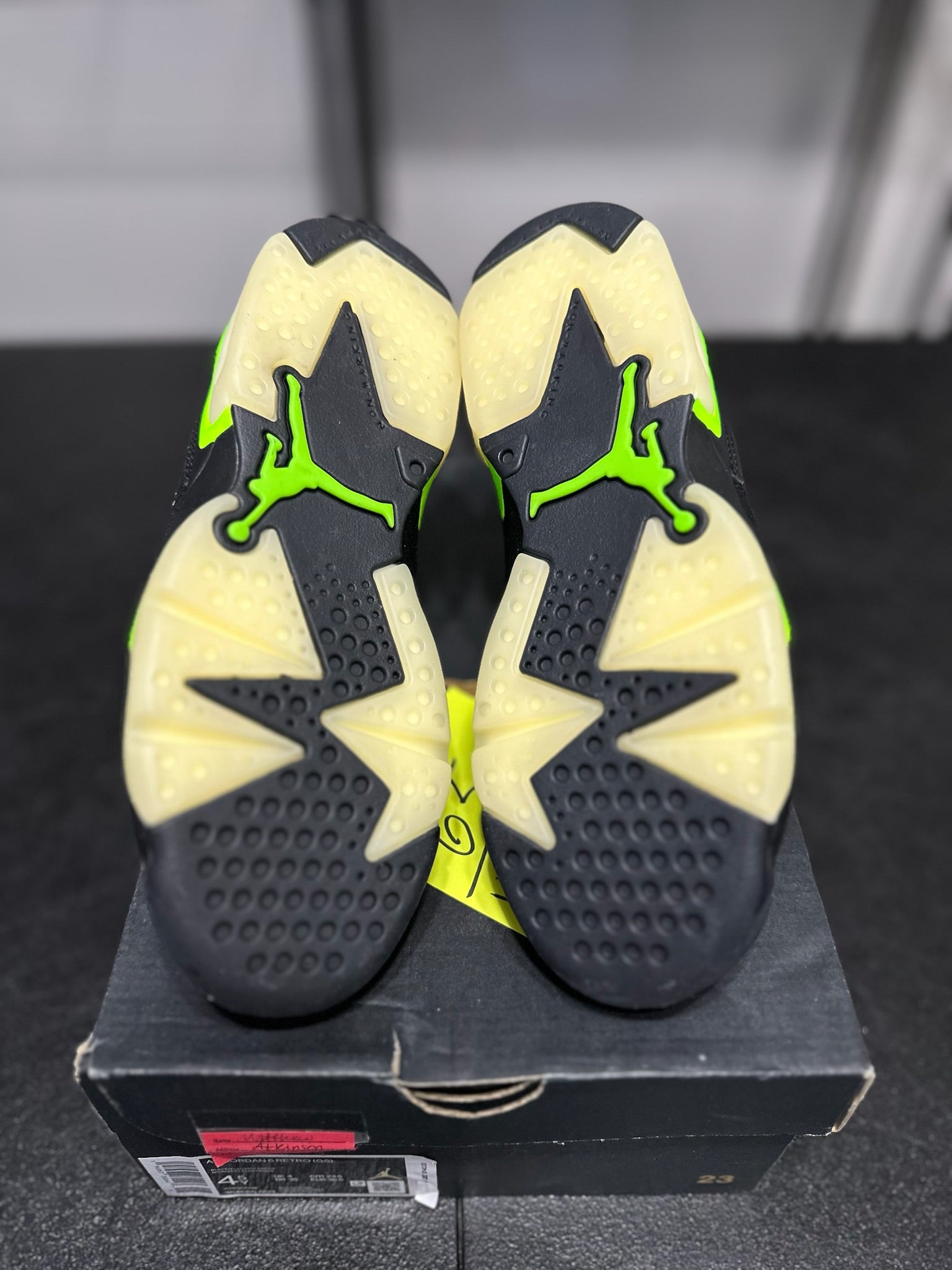Size 4.5 - J6 Electric Green