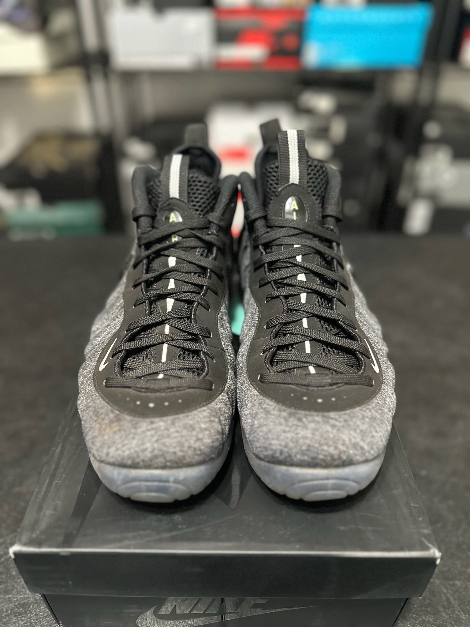 Size 9.5 - Foamposite Pro Wool Fleece