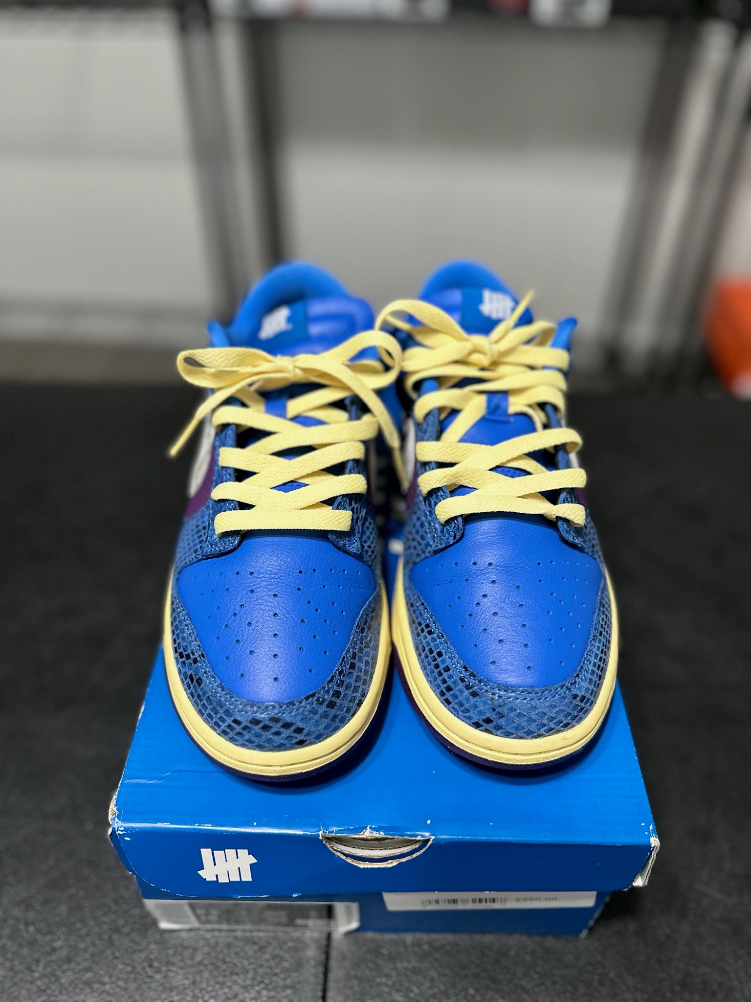 Size 8.5 - Dunk Low Undefeated 5 On It Dunk vs. AF1