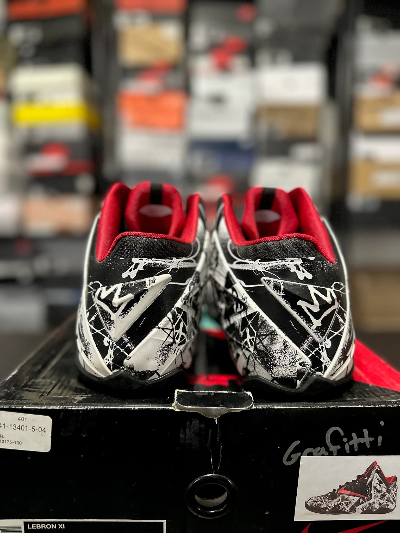 Size 11.5 - LeBron 11 Graffiti