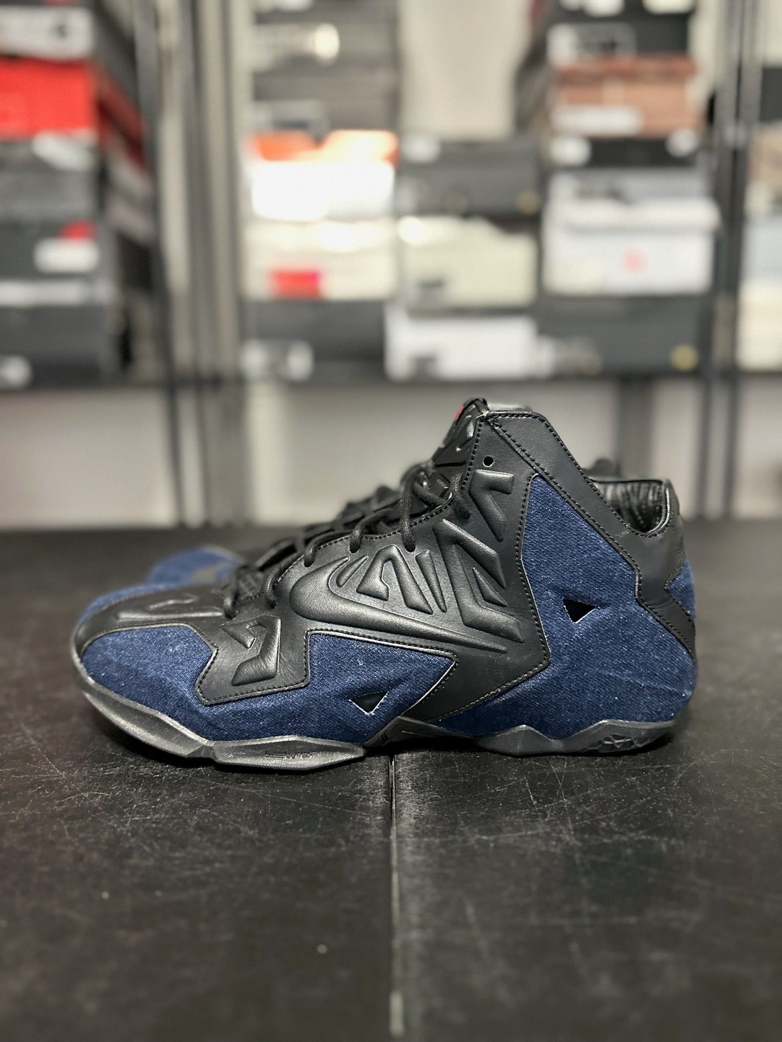 Size 11 - LeBron 11 Denim