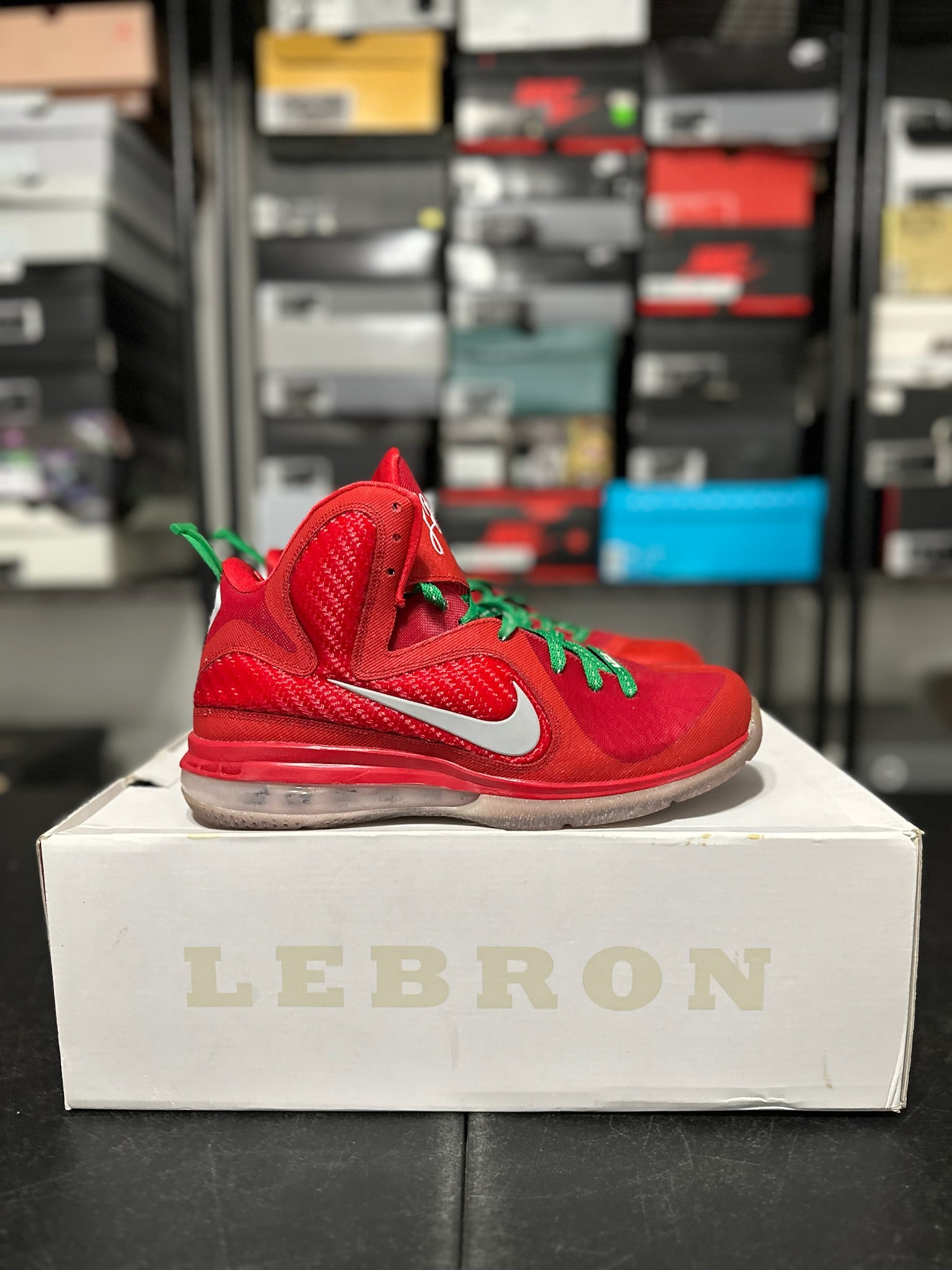 Size 9.5 - LeBron 9 Christmas