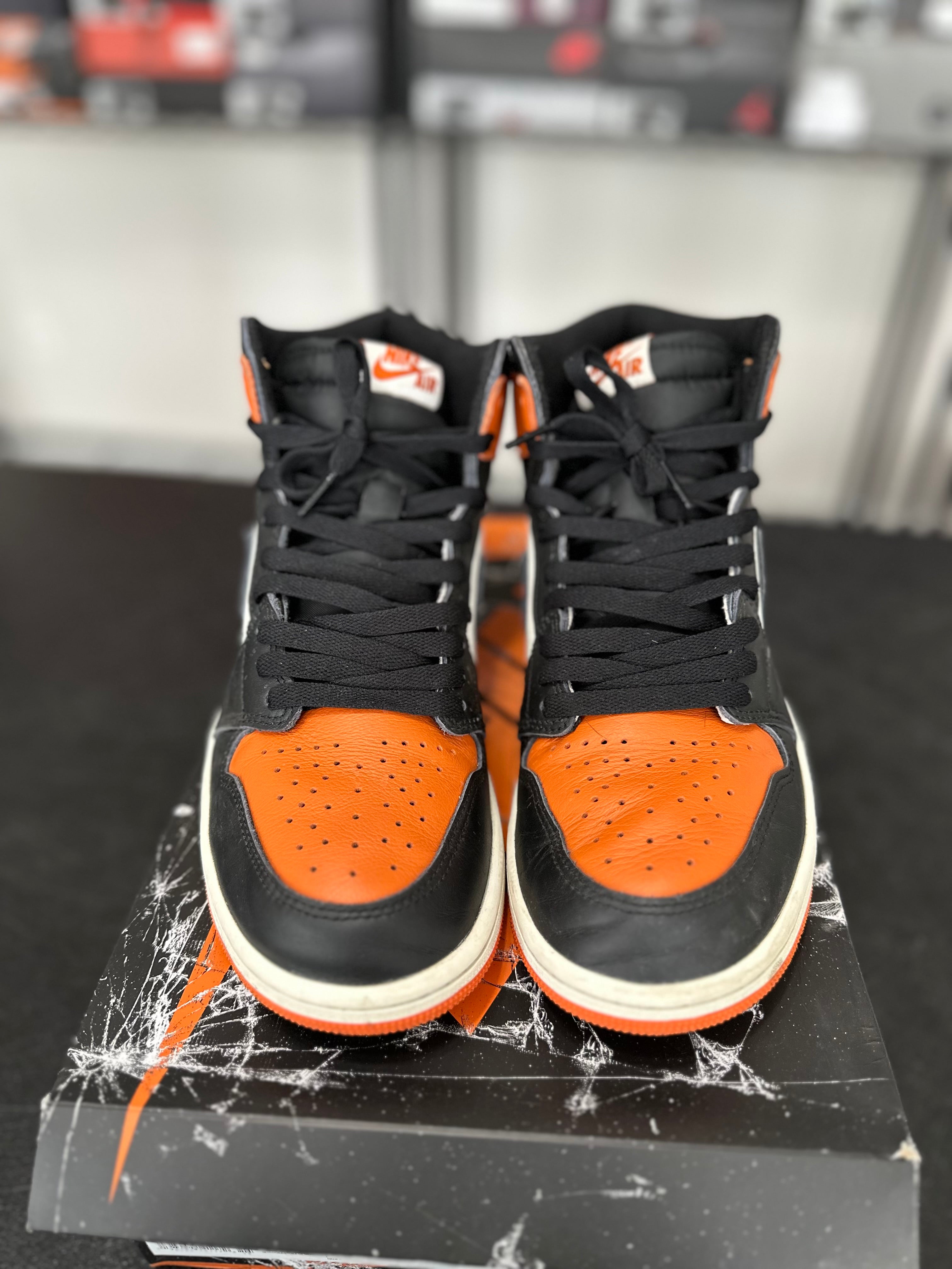 Size 9.5 - J1 shattered backboard