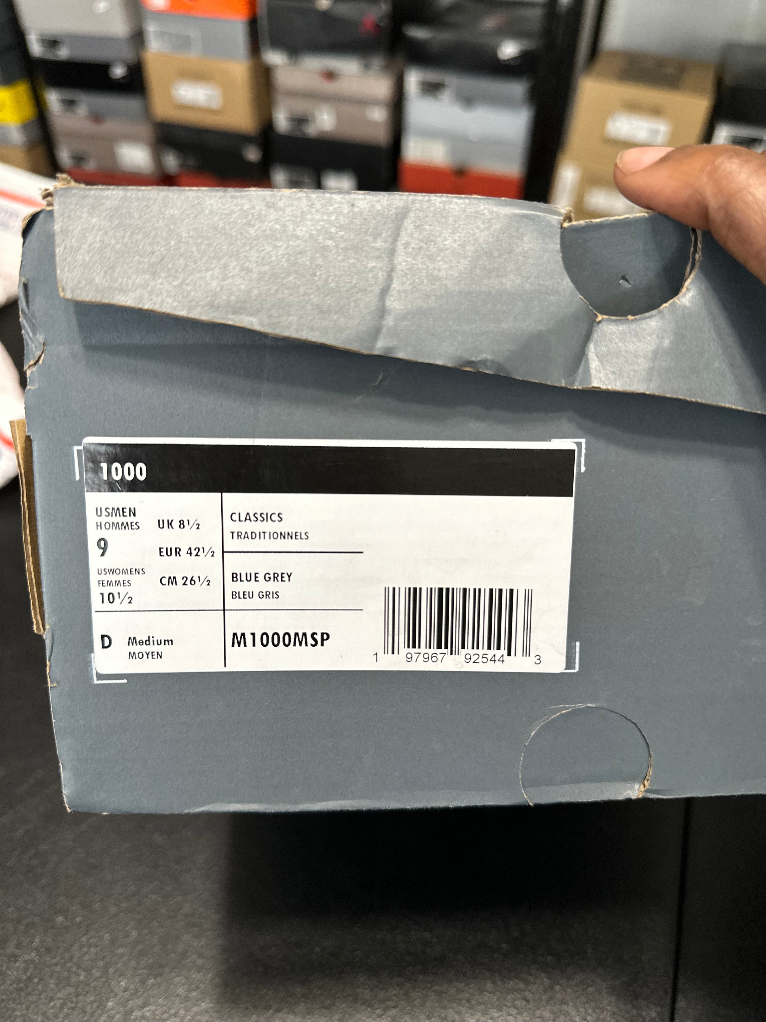 Size 9 - NB 1000 Team Royal