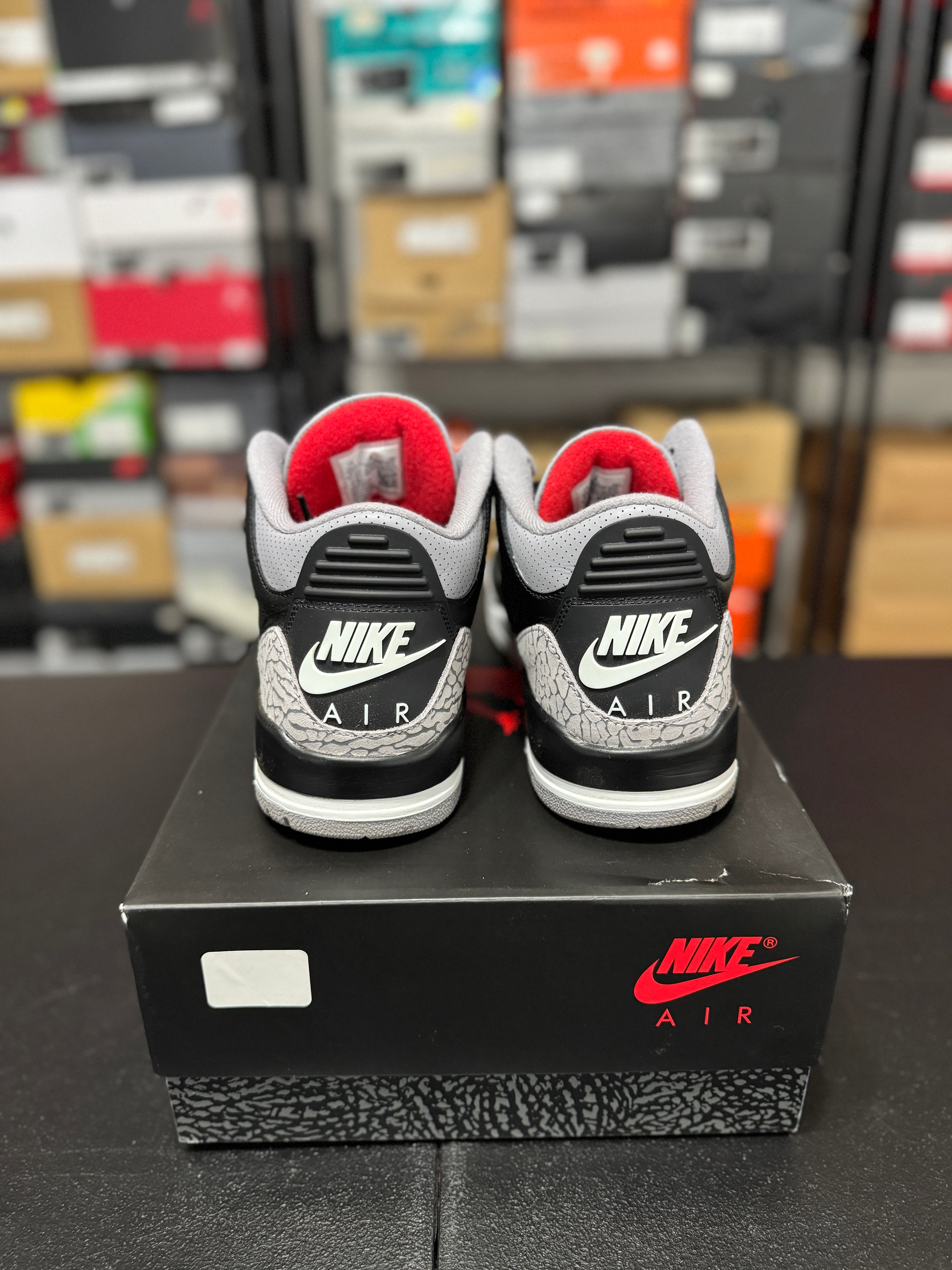 Size 10.5 - J3 black cement reimagined