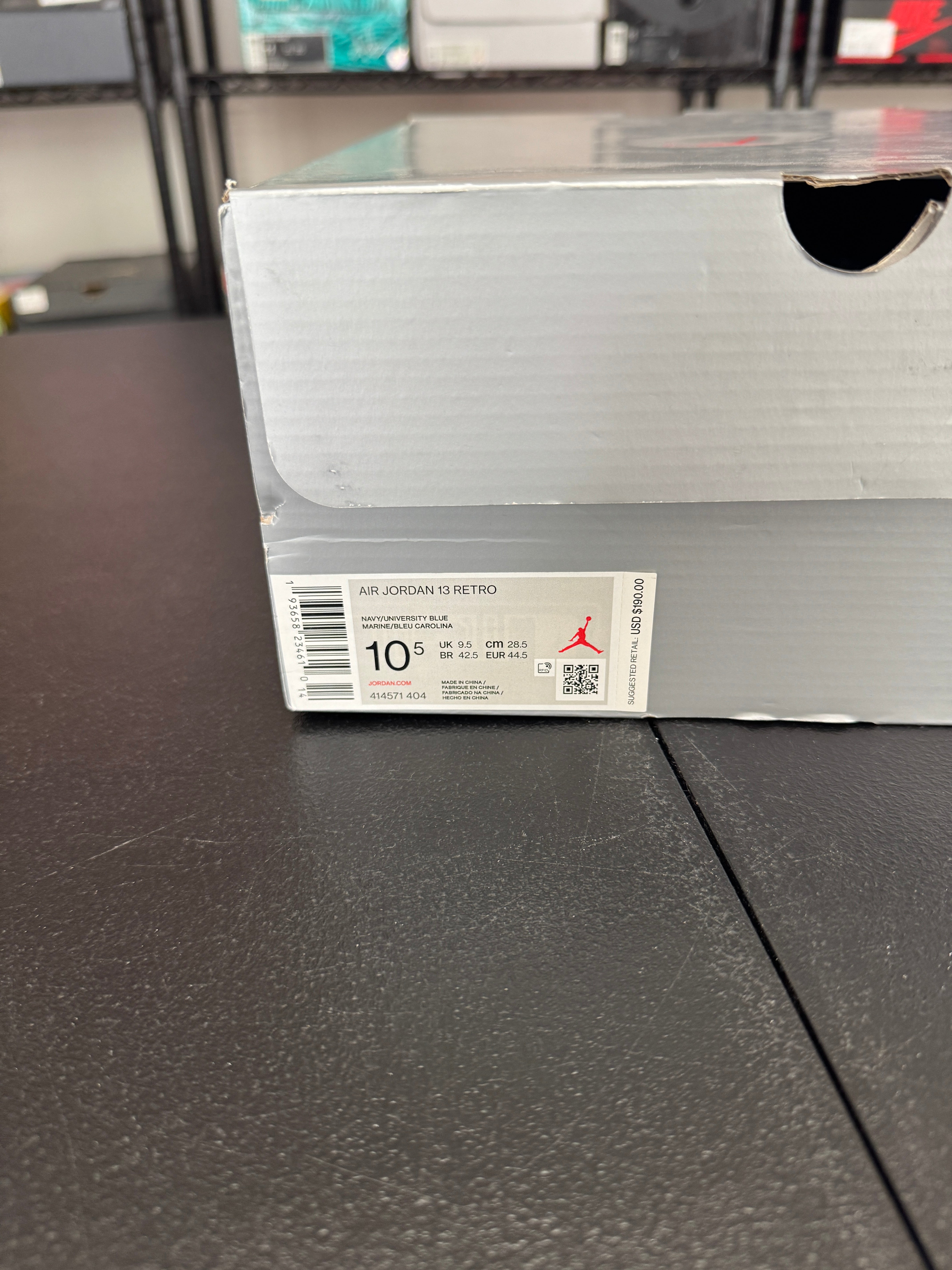 Size 10.5 - J13 flint