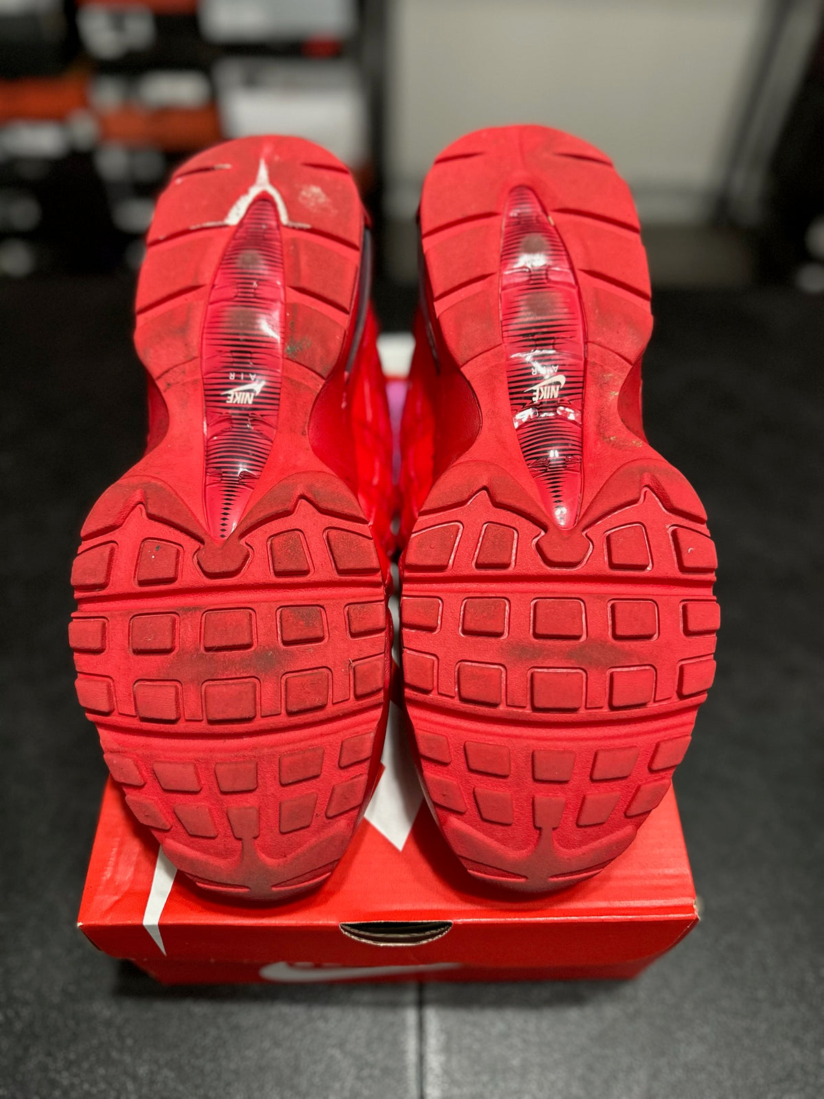 Size 11 - am 95 big bubble total 90 university red