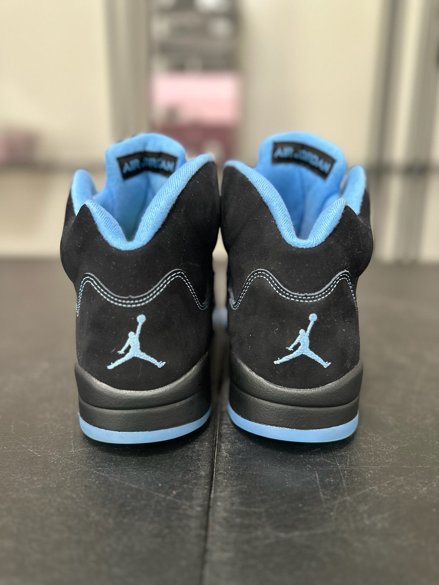 Size 11 - J5 Black University Blue