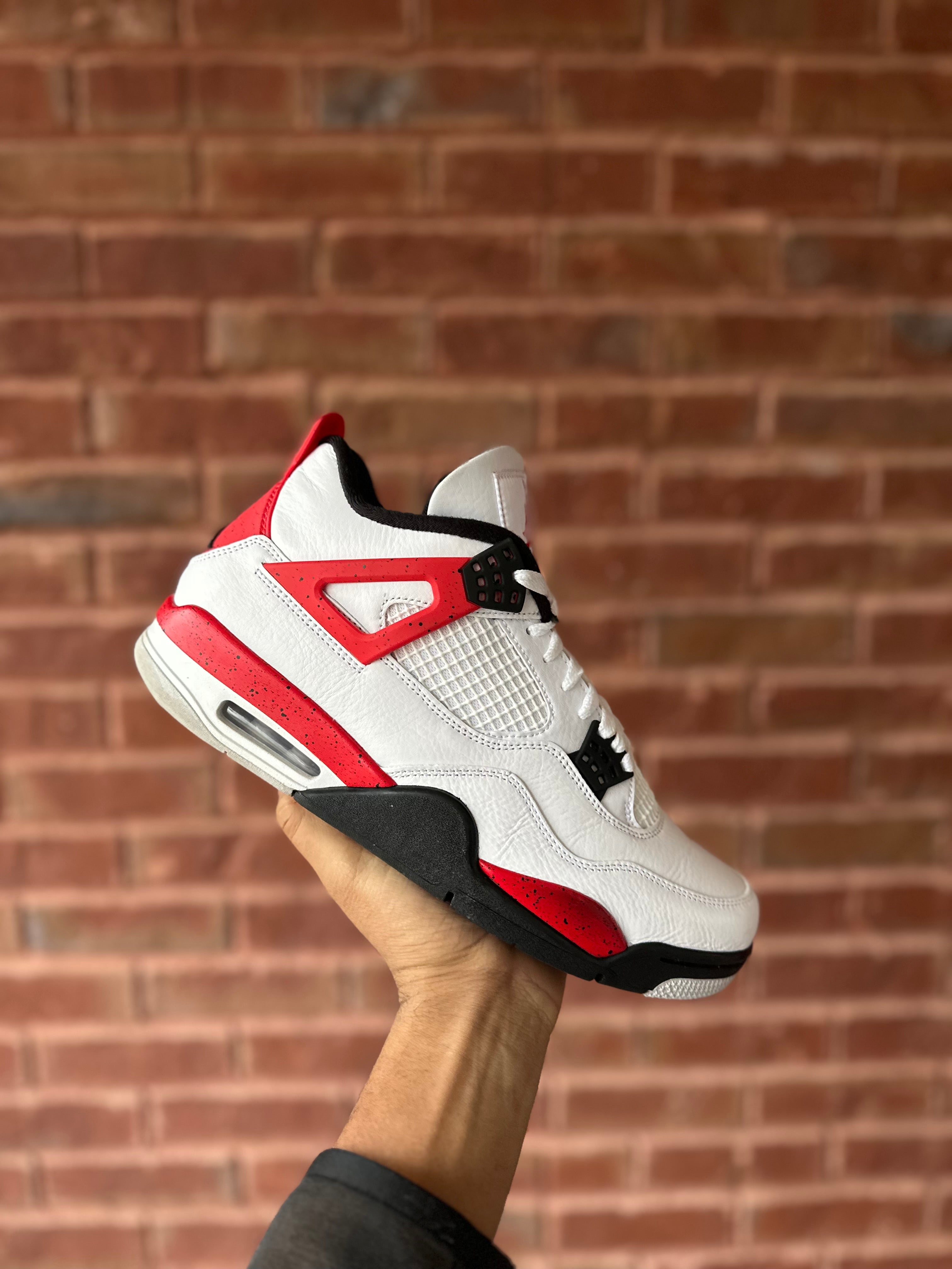 Size 10.5 - Jordan 4 Retro Mid Red Cement