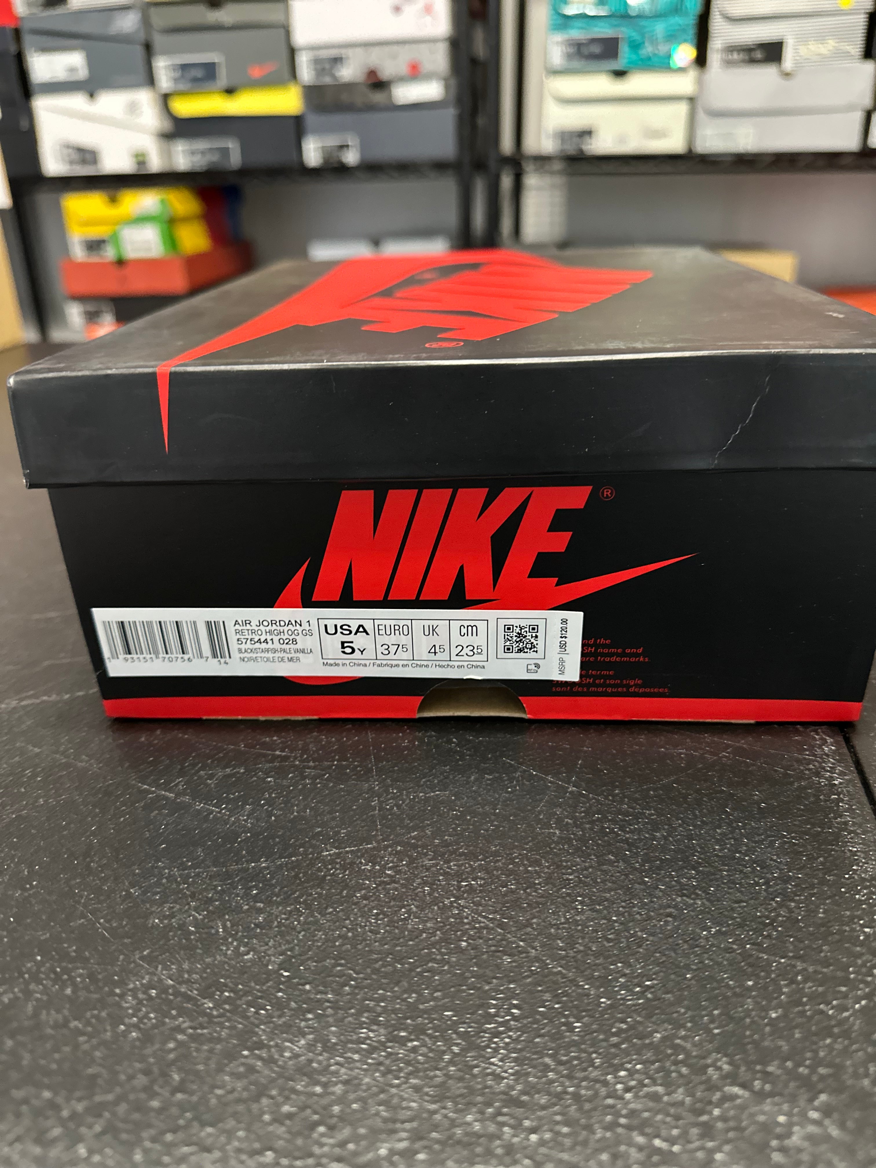 Size 5y - J1 shattered backboard GS