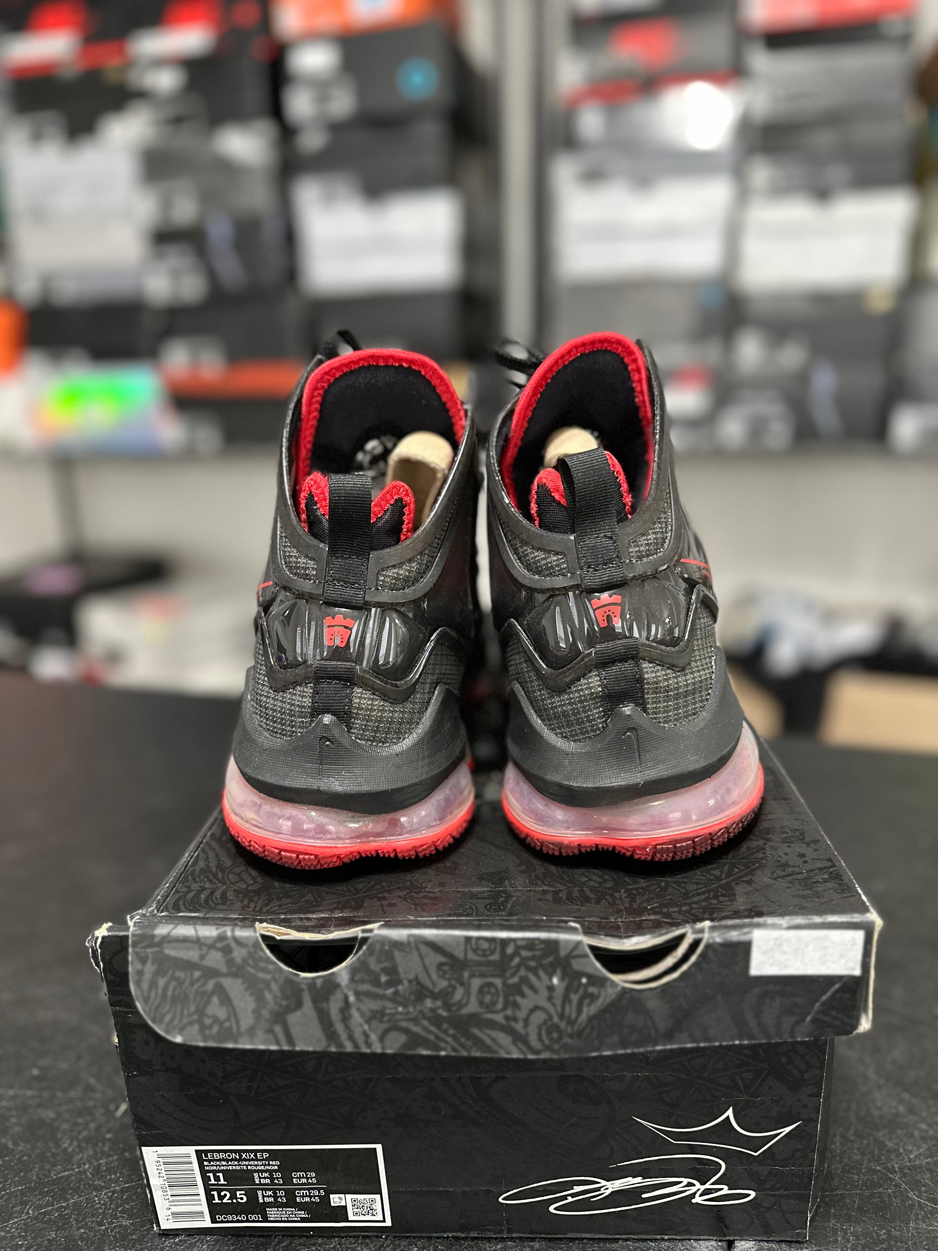 Size 11 - LeBron 19 bred