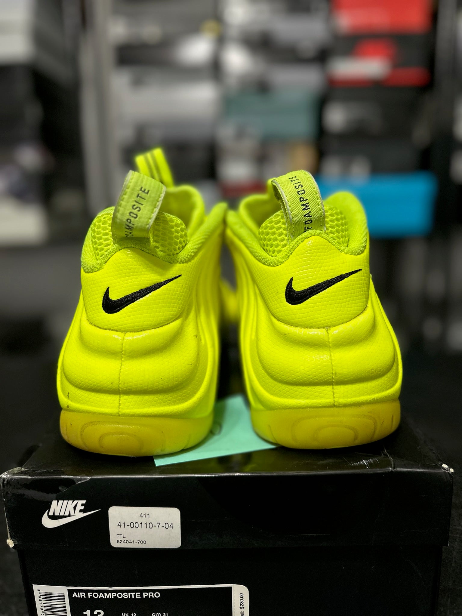 Size 13 - Foamposite Pro Volt