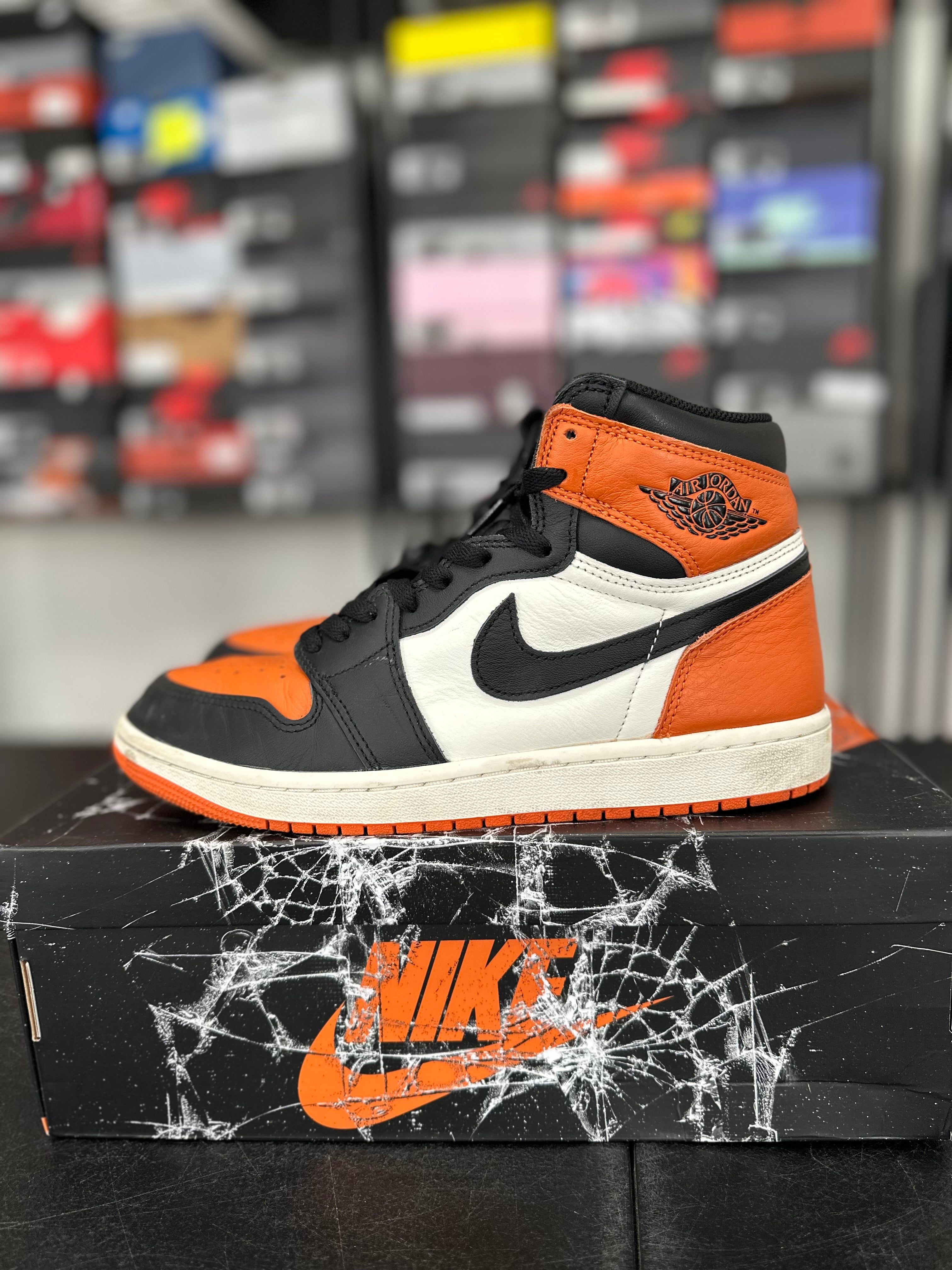 Size 9.5 - J1 shattered backboard