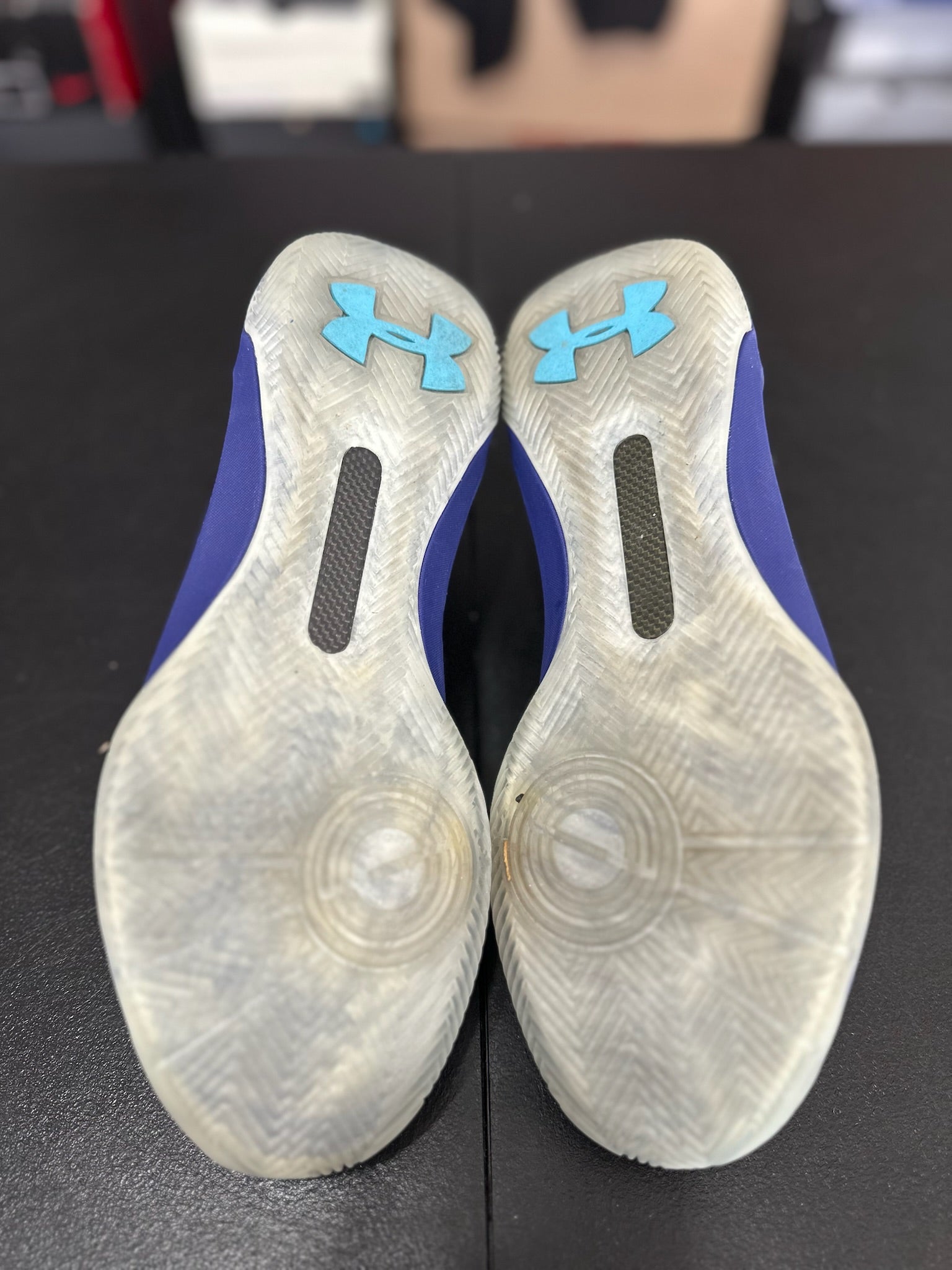 Size 9.5 - Curry 3 Blue/Black