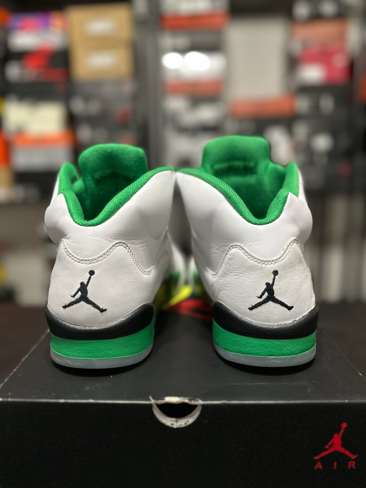 Size 8.5 - (10W) J5 Lucky Green