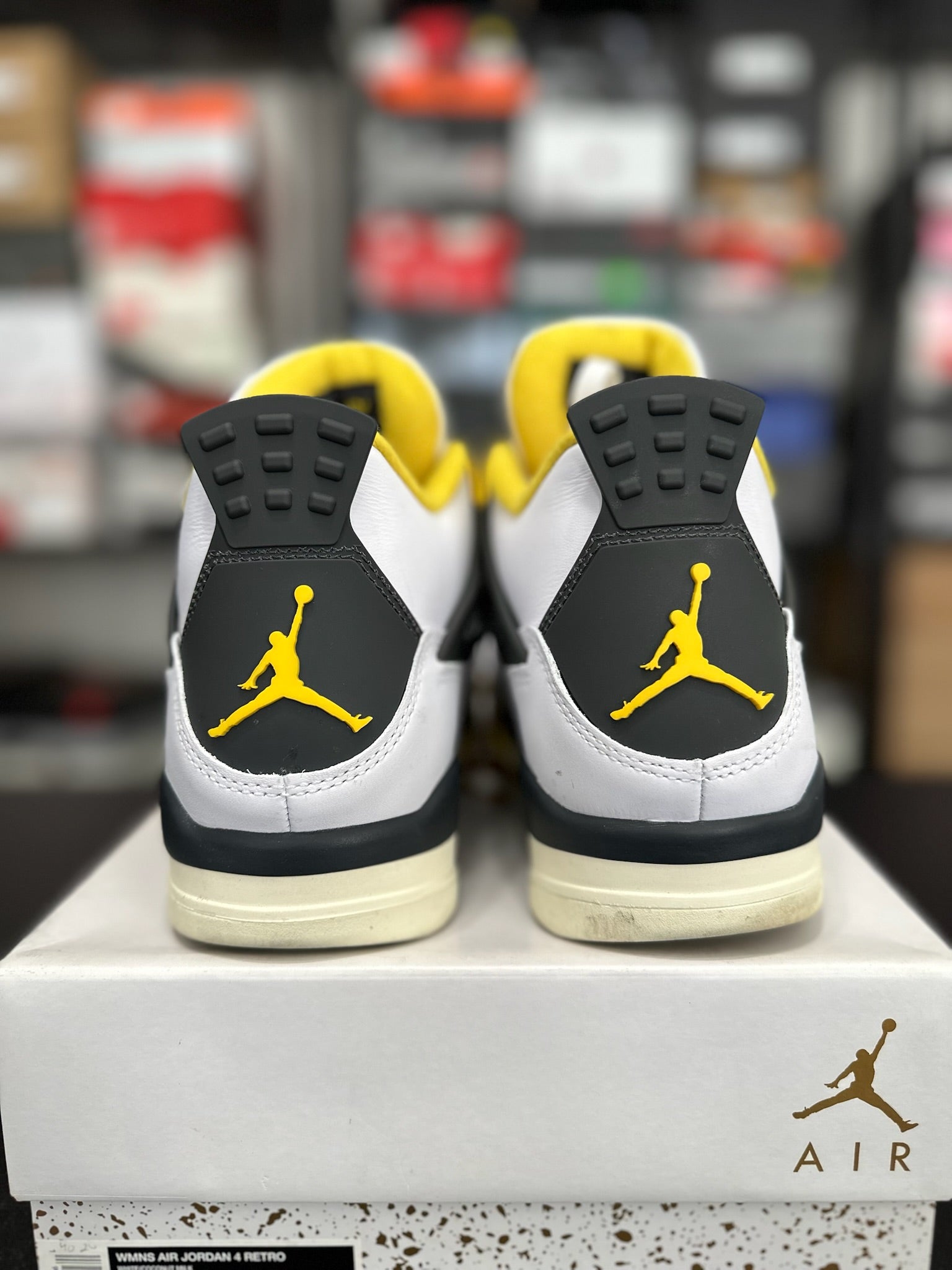 Size 9.5 - (11W) J4 Vivid Sulfur