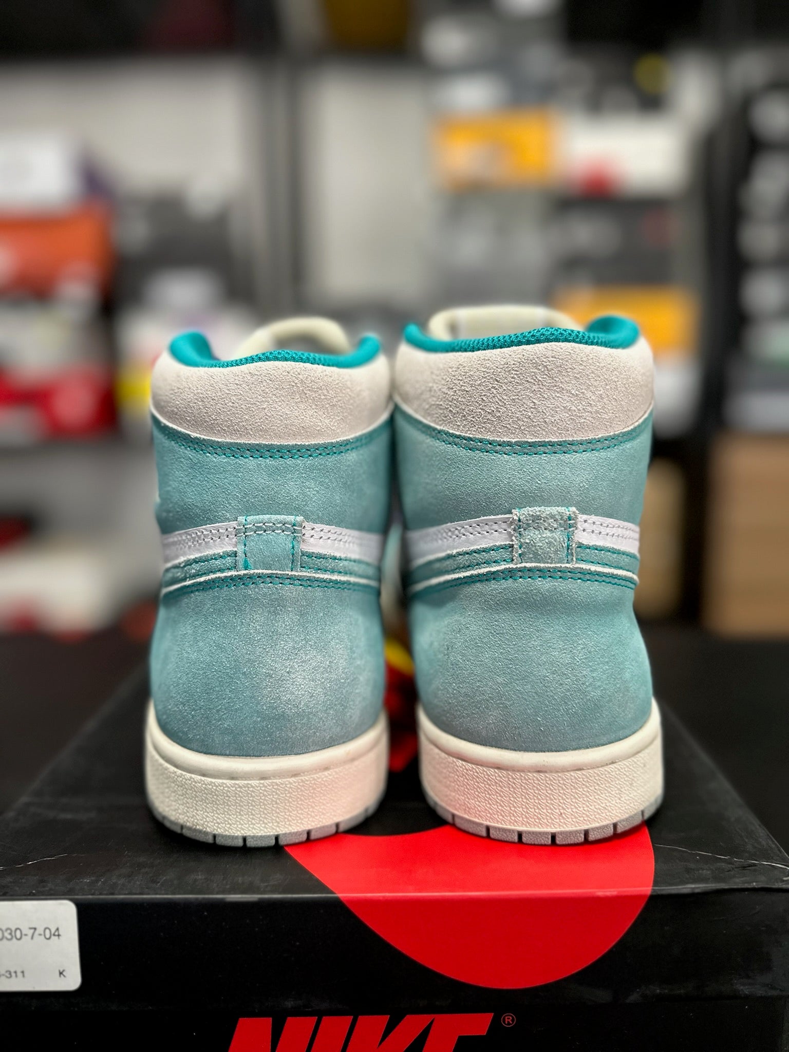 Size 10.5 - J1 High Turbo Green