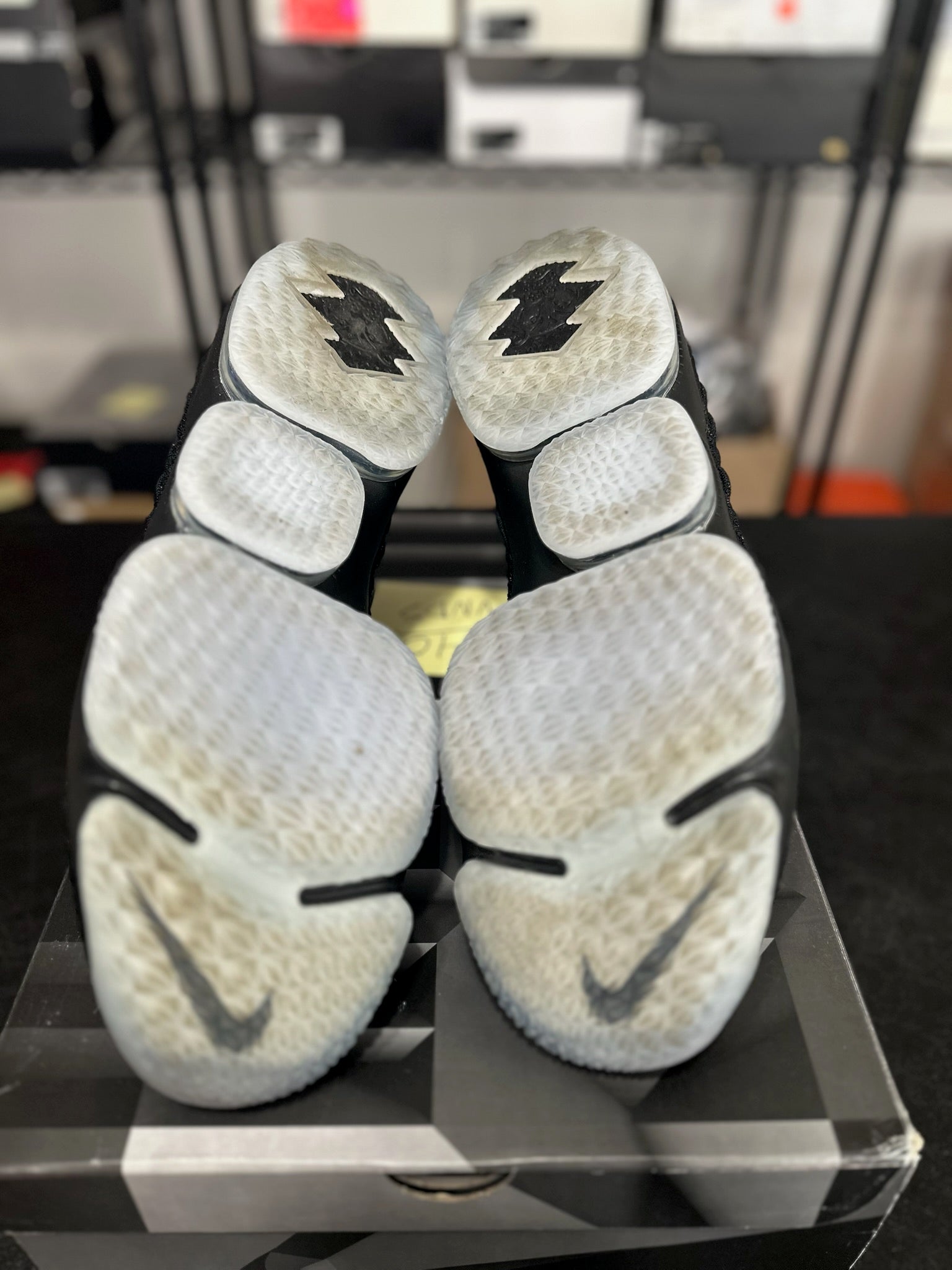 Size 14 - LeBron 15 Black Gold