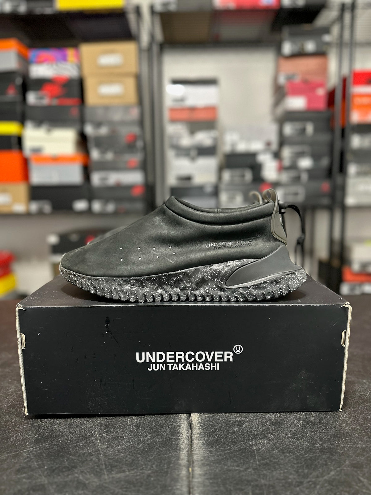 Size 13 - Nike moc Flow SP Undercover Black