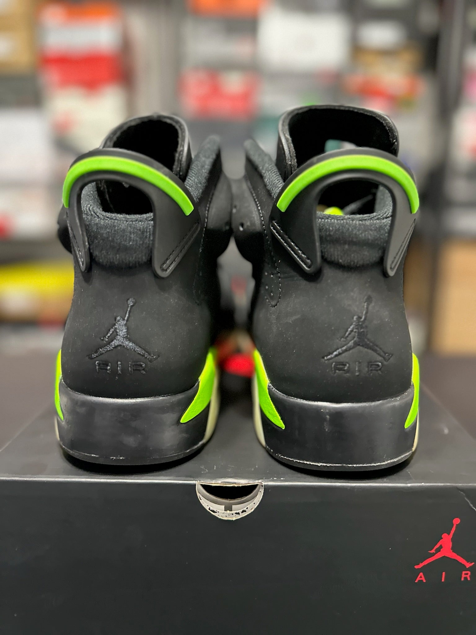 Size 10 - J6 Electric Green