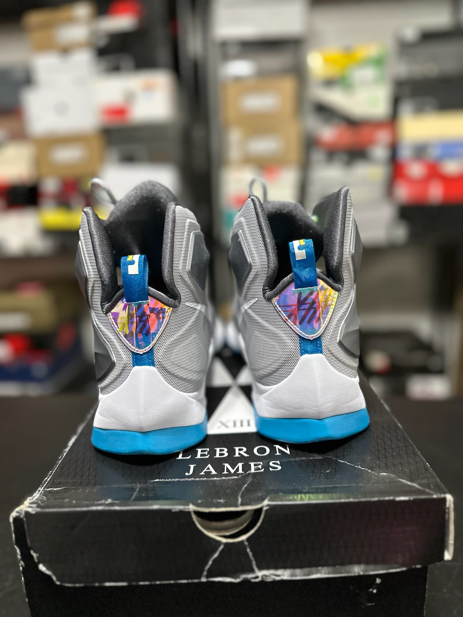 Size 12 - LeBron 13 Blue Lagoon