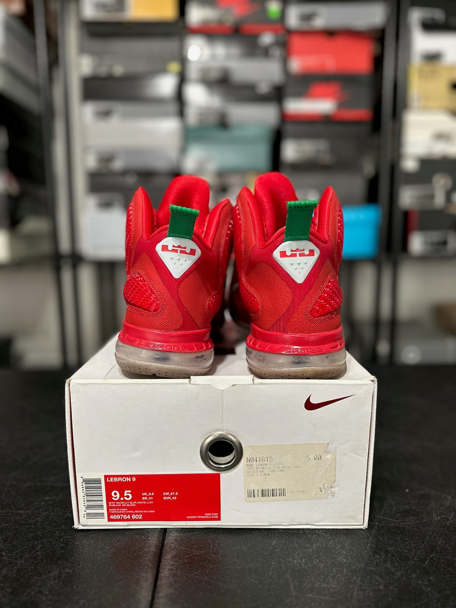 Size 9.5 - LeBron 9 Christmas
