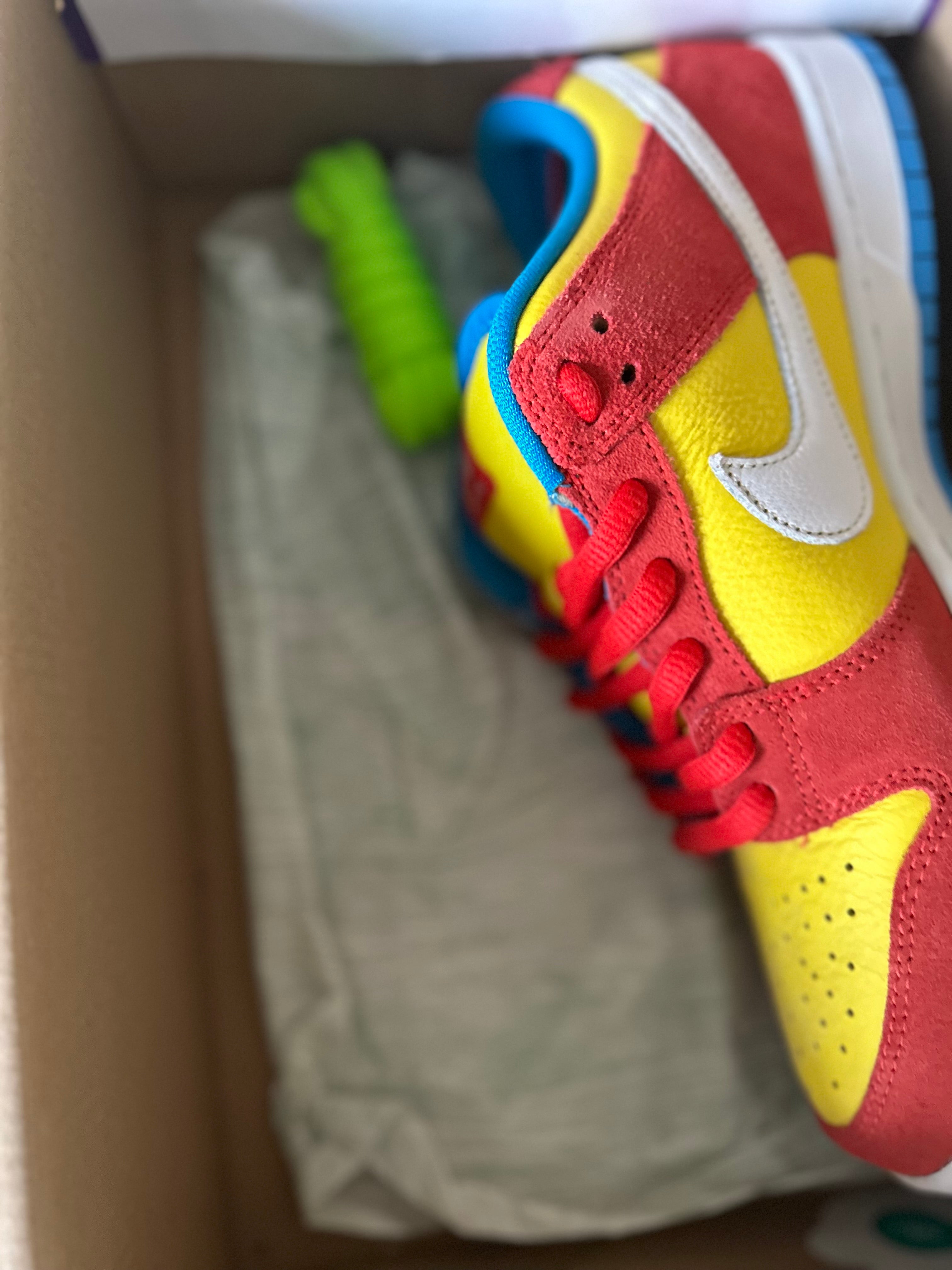 Size 9.5 - Dunk low bart Simpson