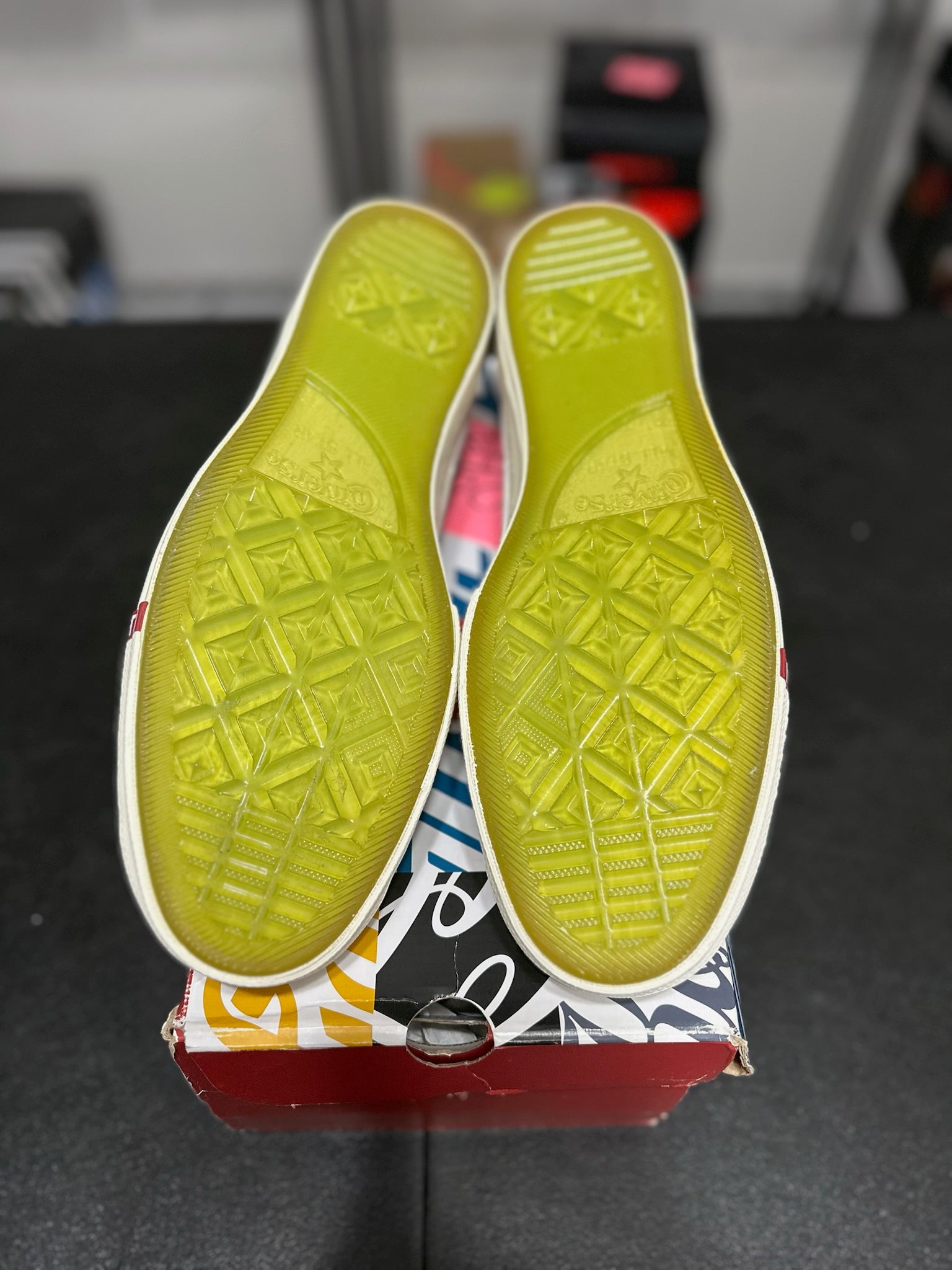 Size 13 - converse Chuck Taylor all Star 70 high kith x Coca Cola white