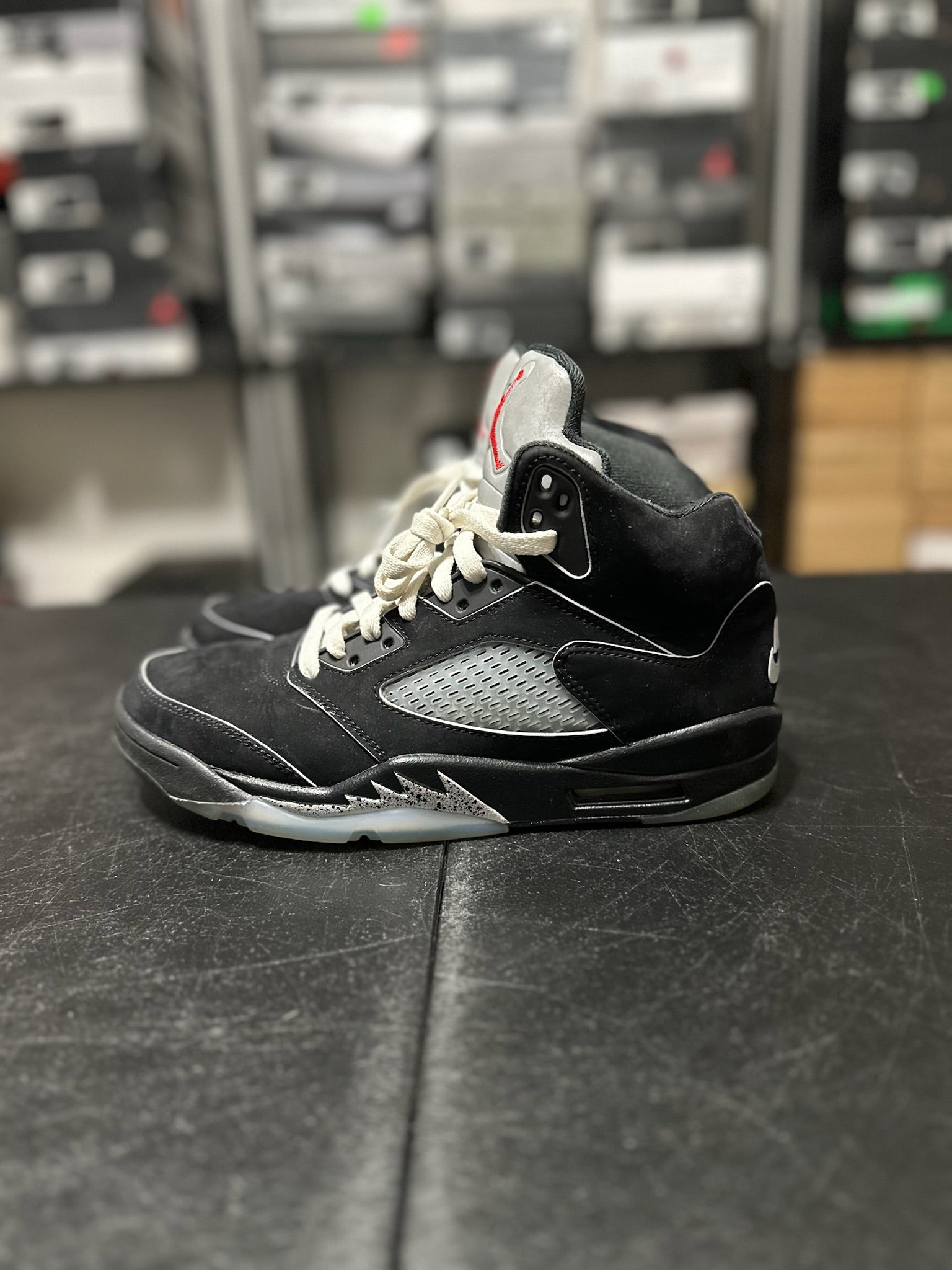 Size 8 - J5 Black Metallic Reimagined