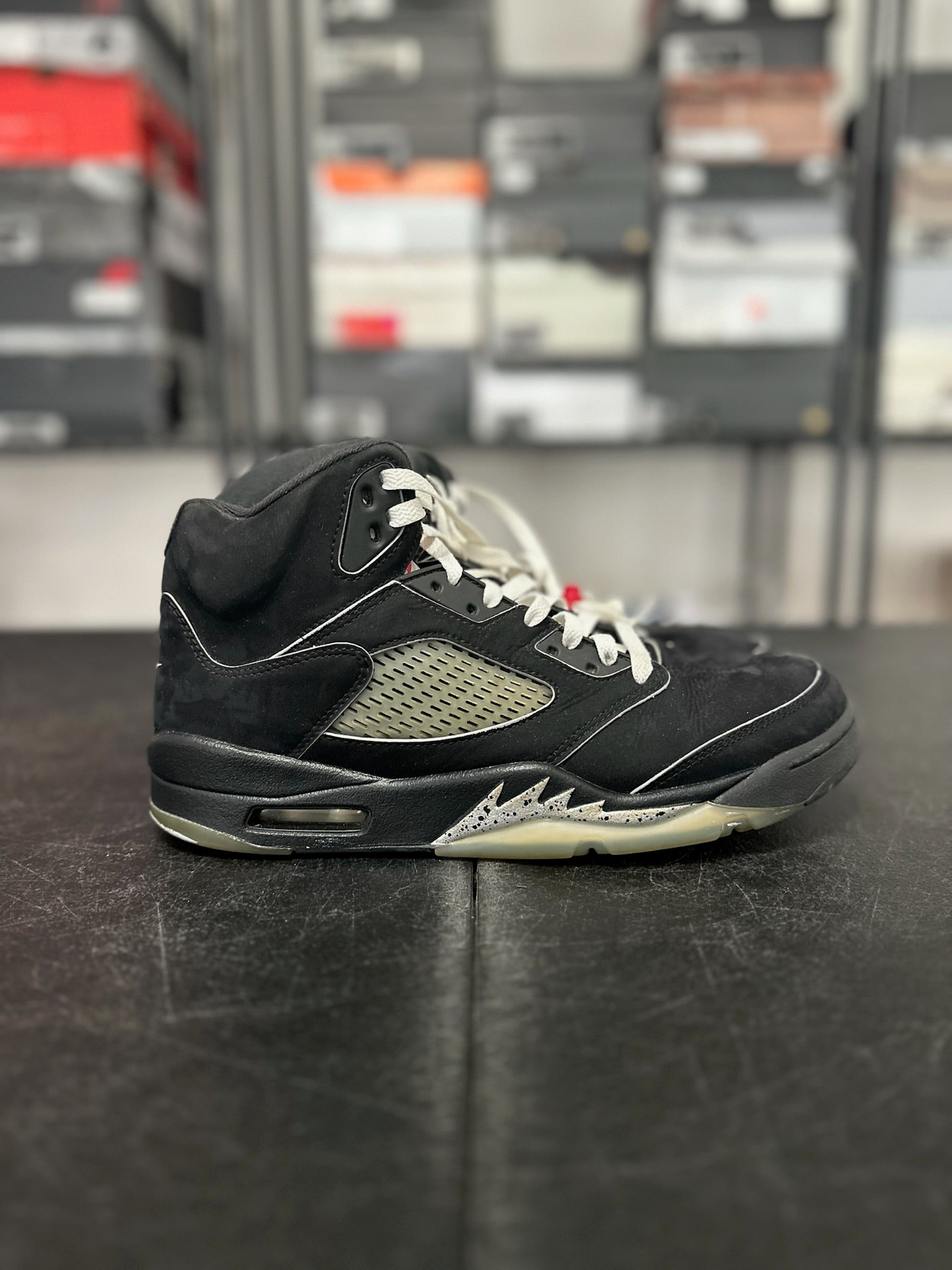 Size 10.5 - J5 Black Metallic Reimagined