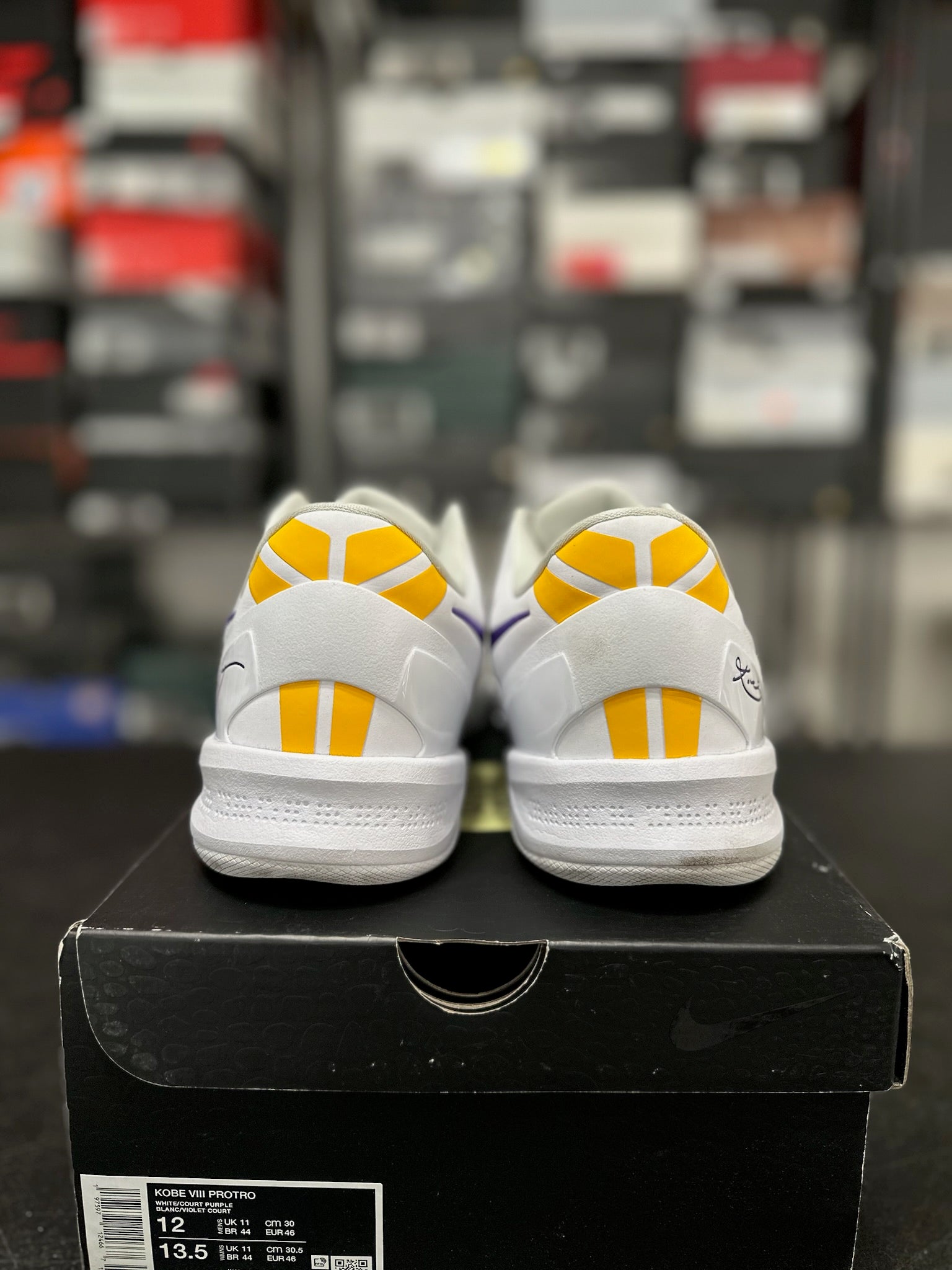 Size 12 - Kobe 8 Protro Lakers Home