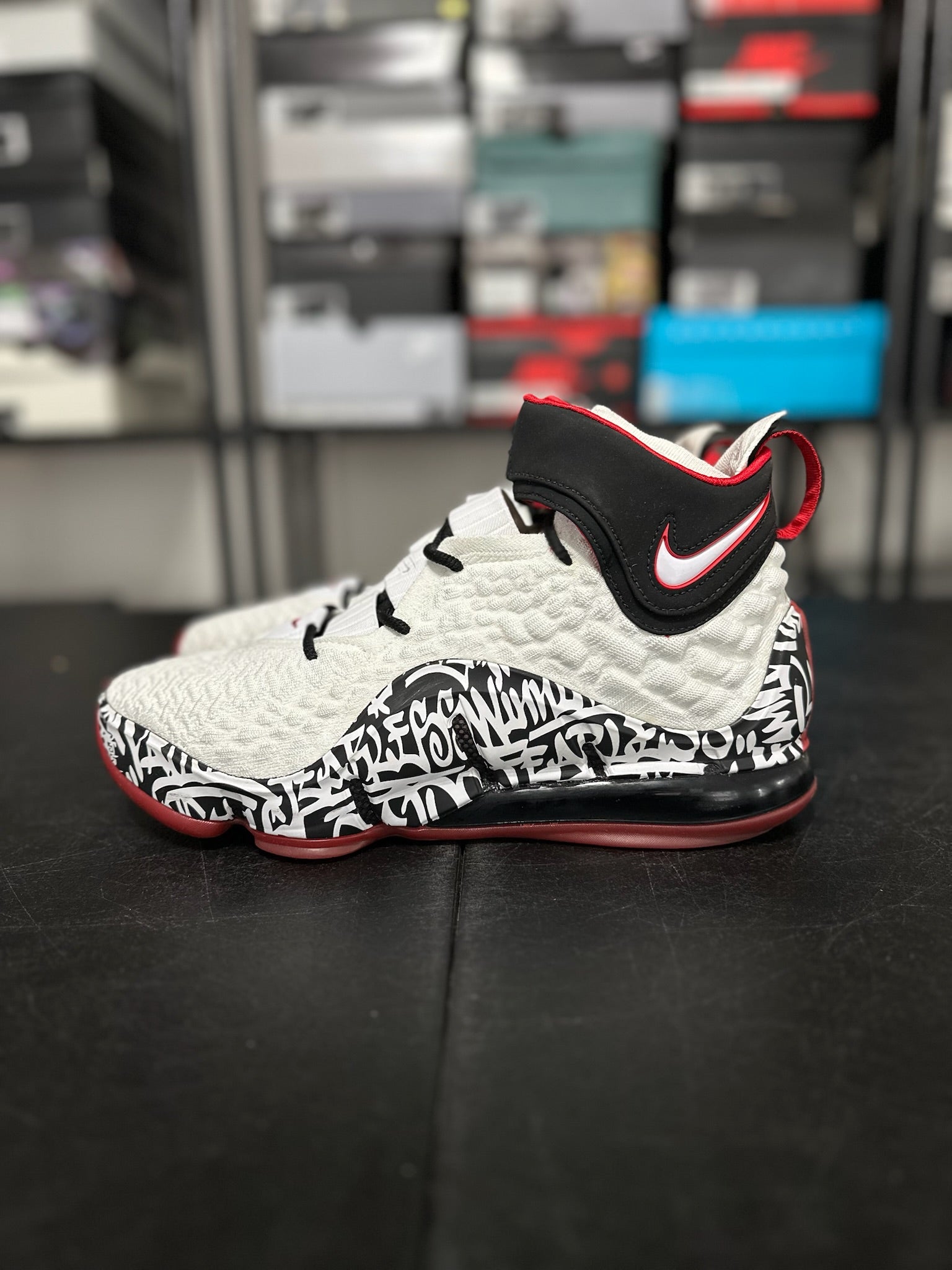 Size 11 - LeBron 17 Graffiti