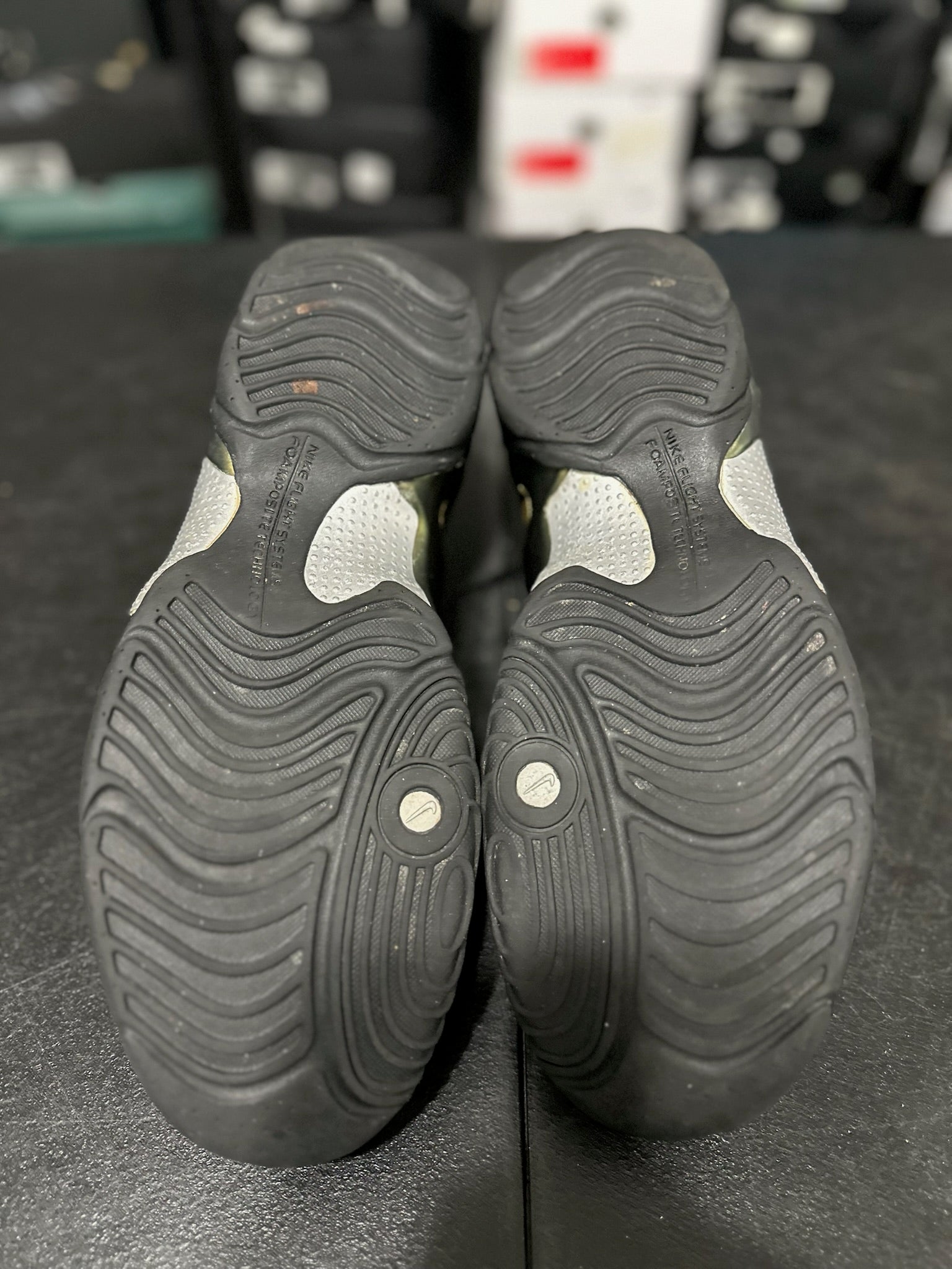 Size 13 - Flightposite Metallic Gold