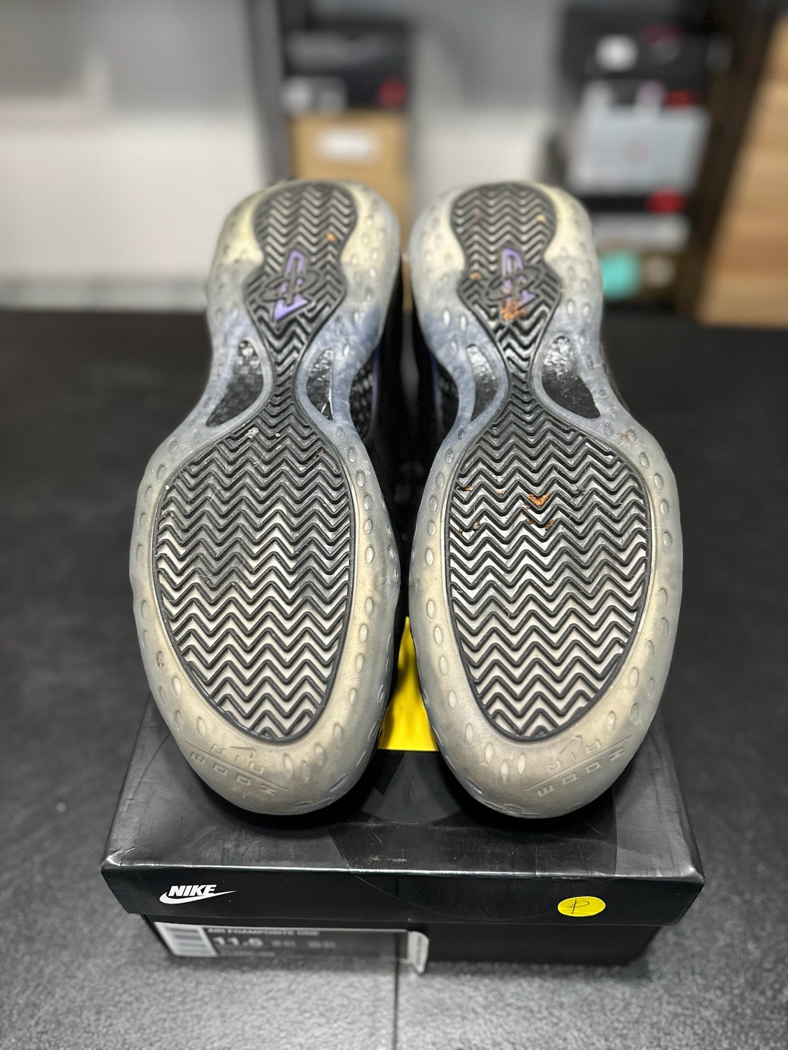 Size 11.5 - Foamposite 1 Eggplant