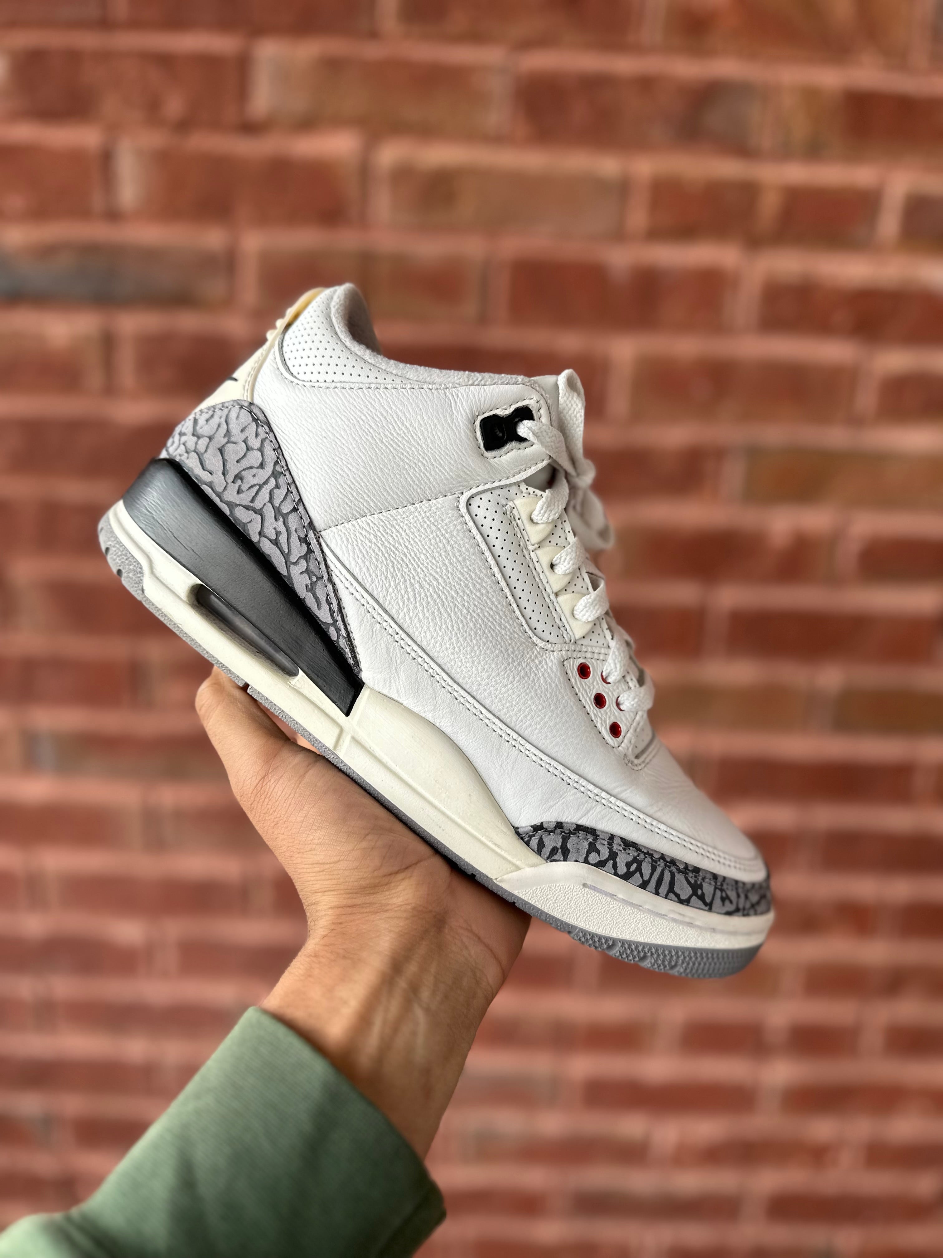 Size 9 - J3 white cement reimagined