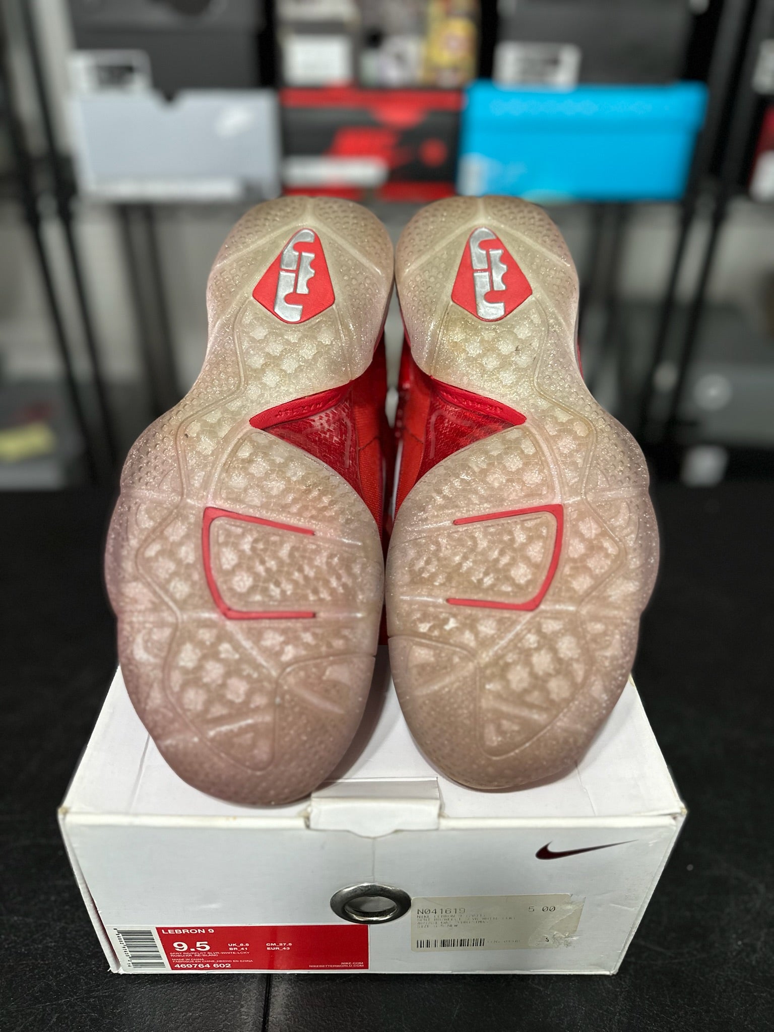 Size 9.5 - LeBron 9 Christmas