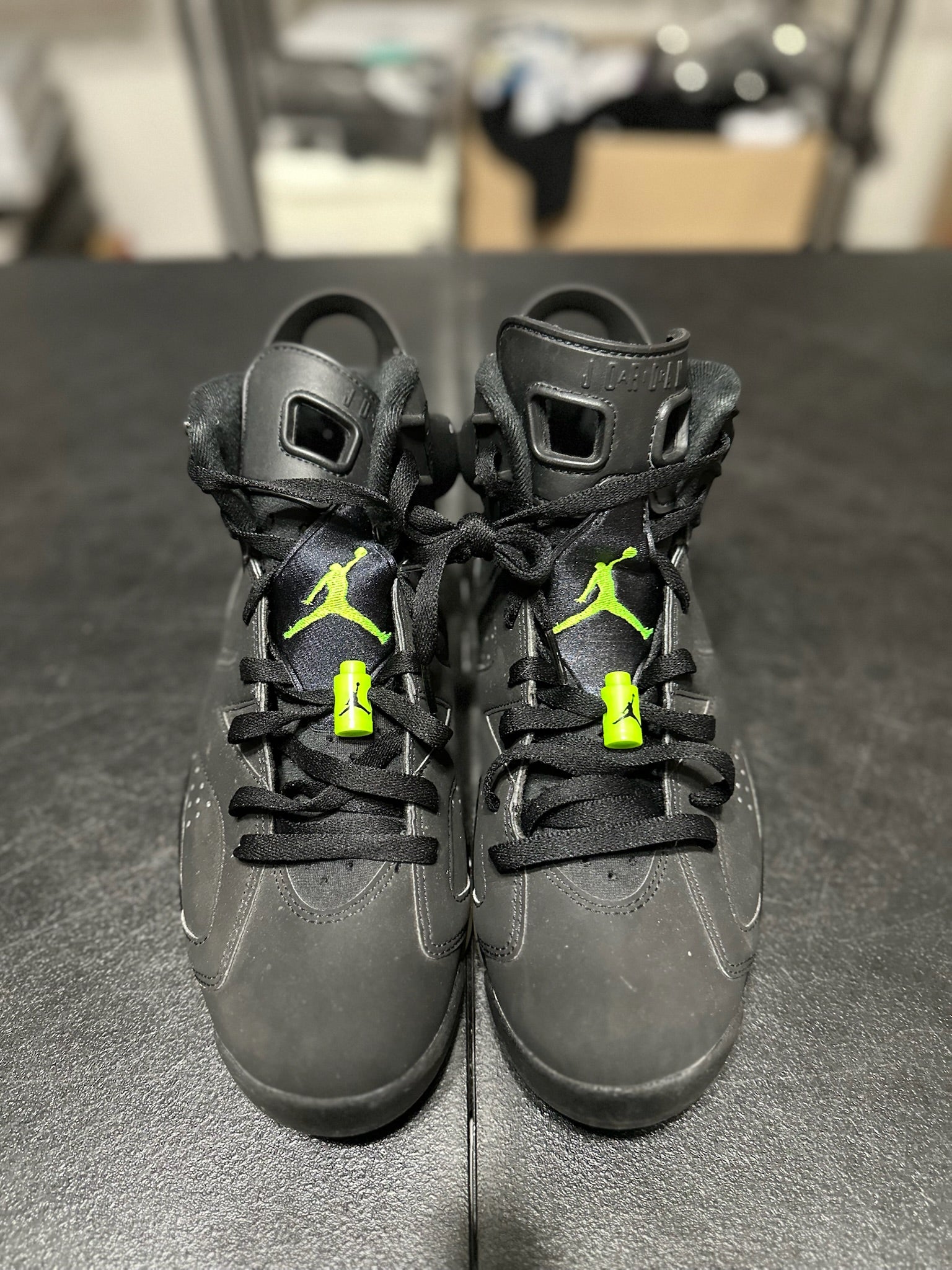 Size 9.5 - J6 Electric Green