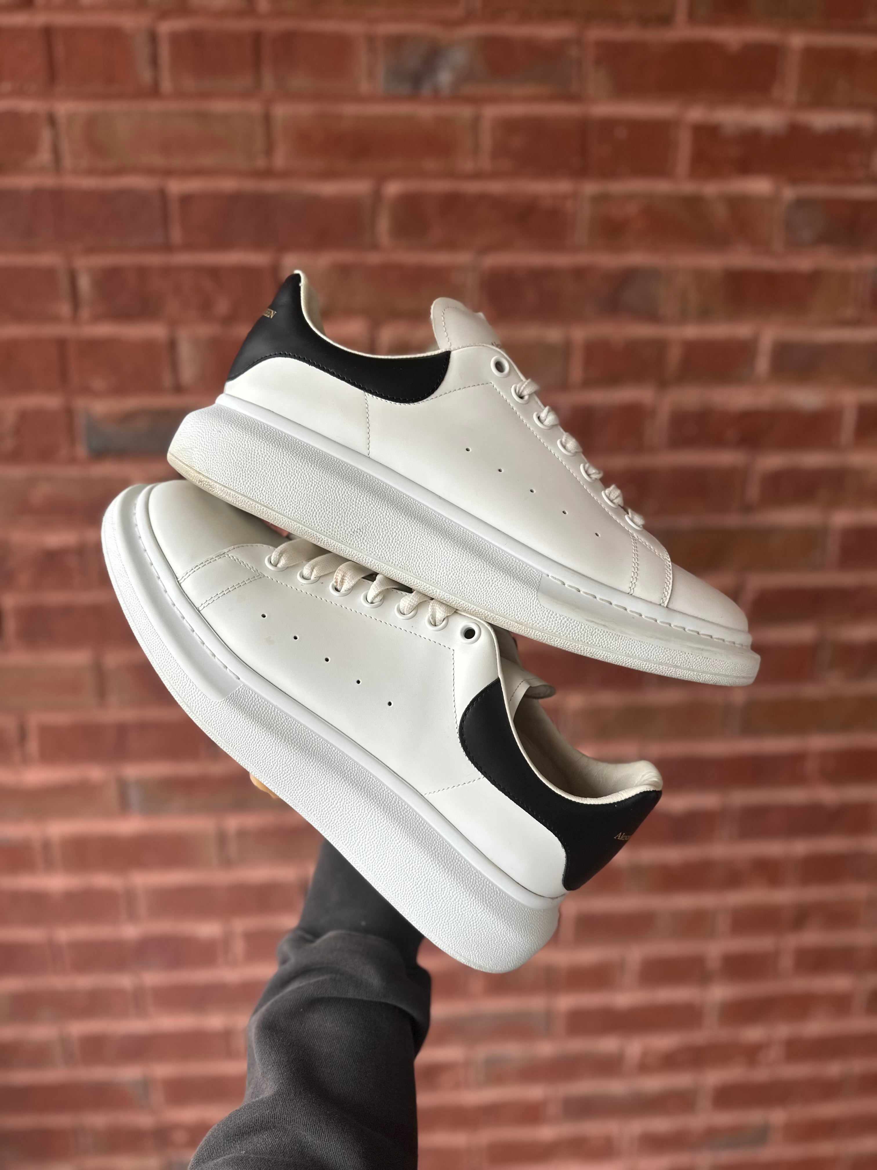 Size 13 - Alexander McQueen White/Black