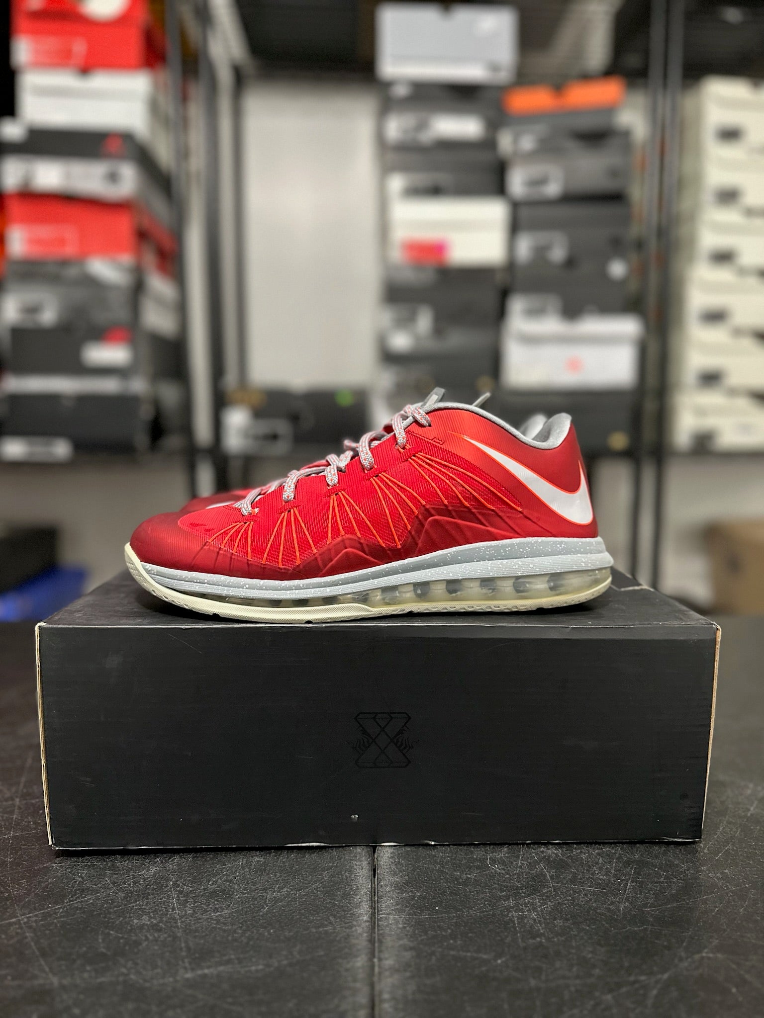Size 11 - LeBron 10 Low Ohio State